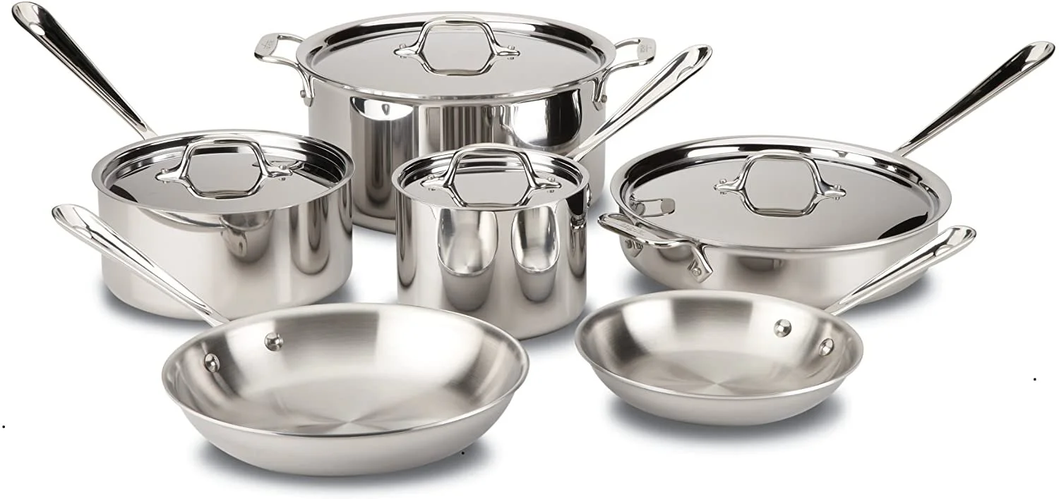 All-Clad D3 Stainless Cookware Set