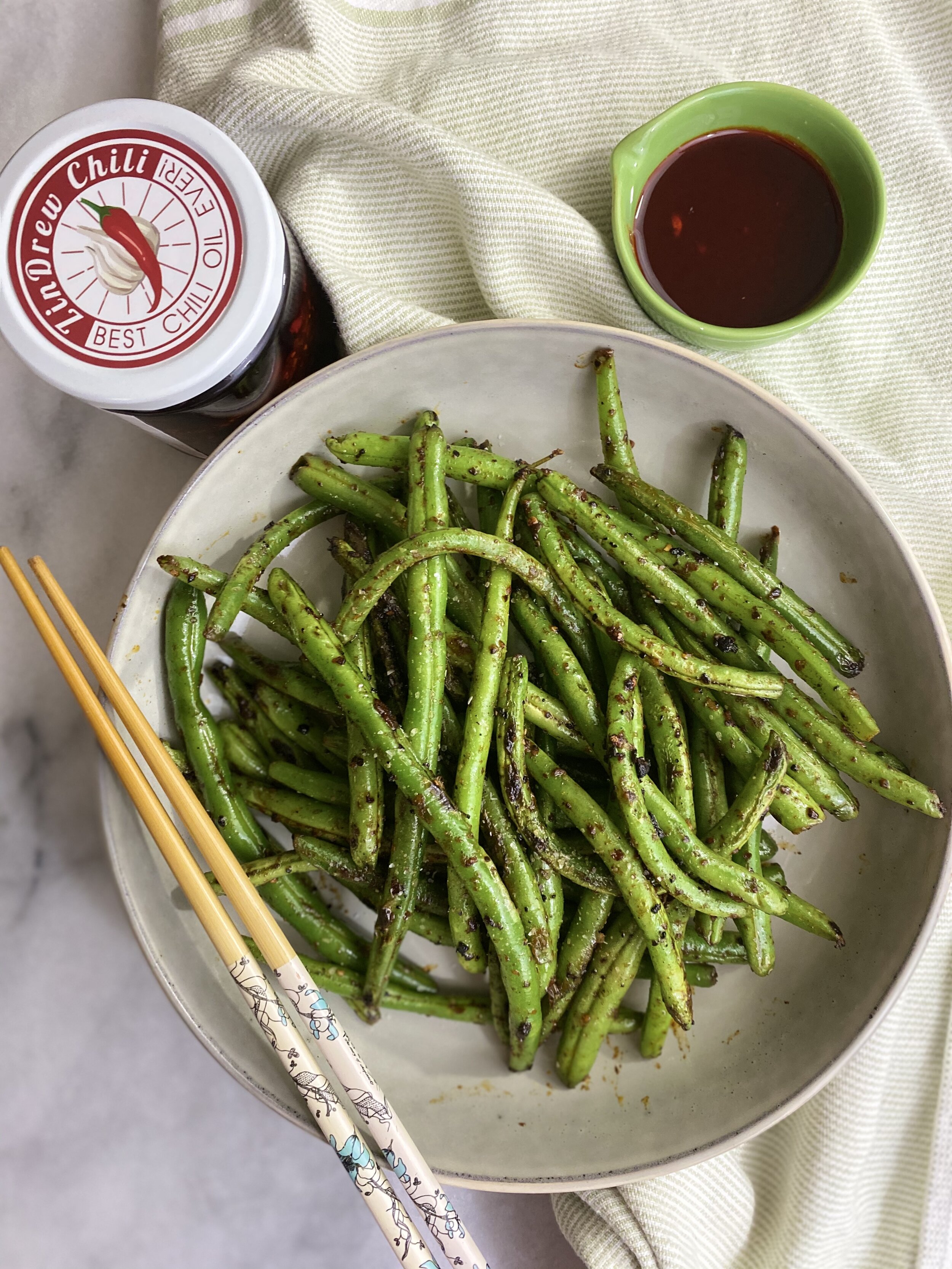 SAUTÉED CHILI GREEN BEANS