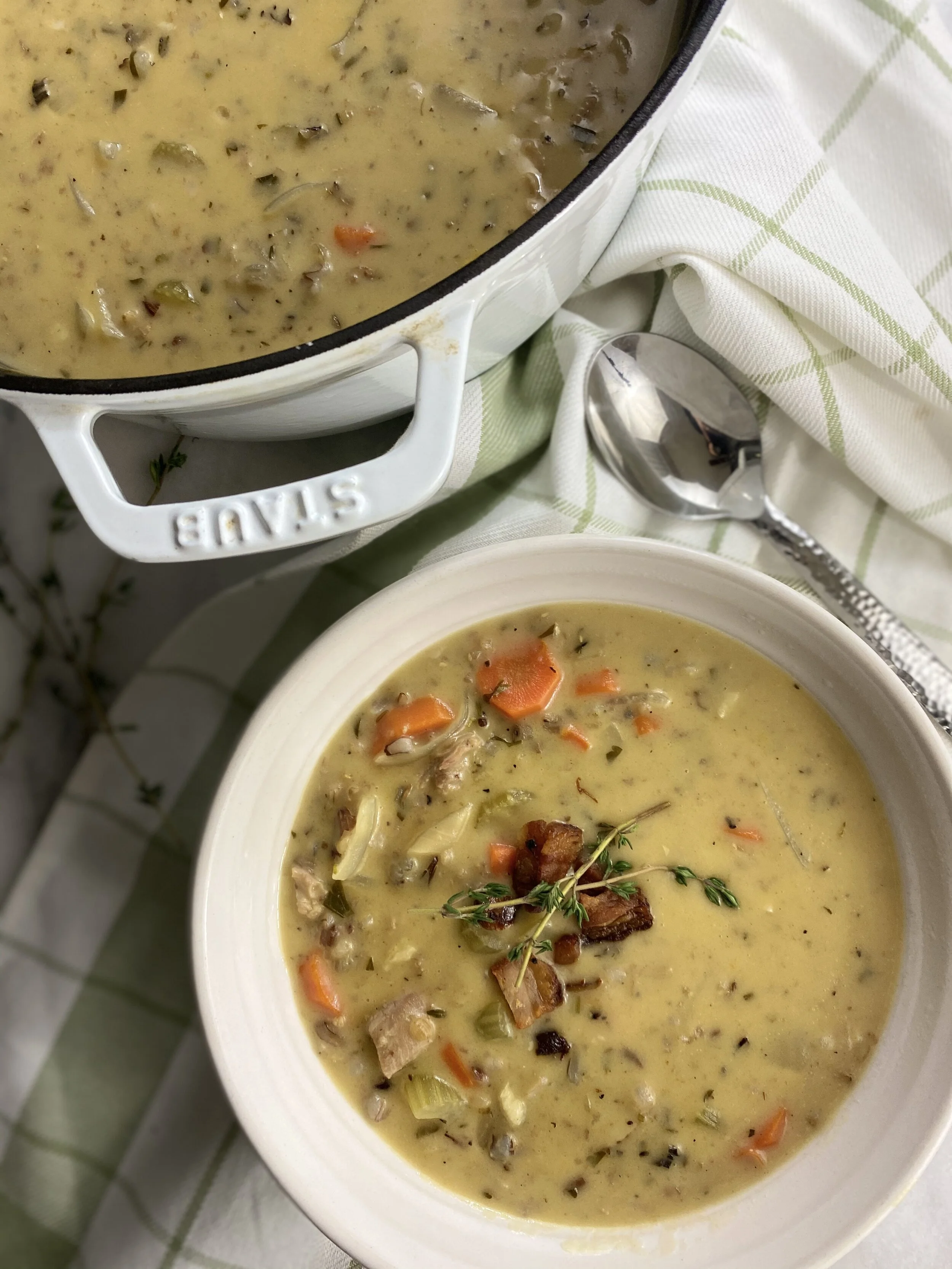 TURKEY WILD RICE SOUP