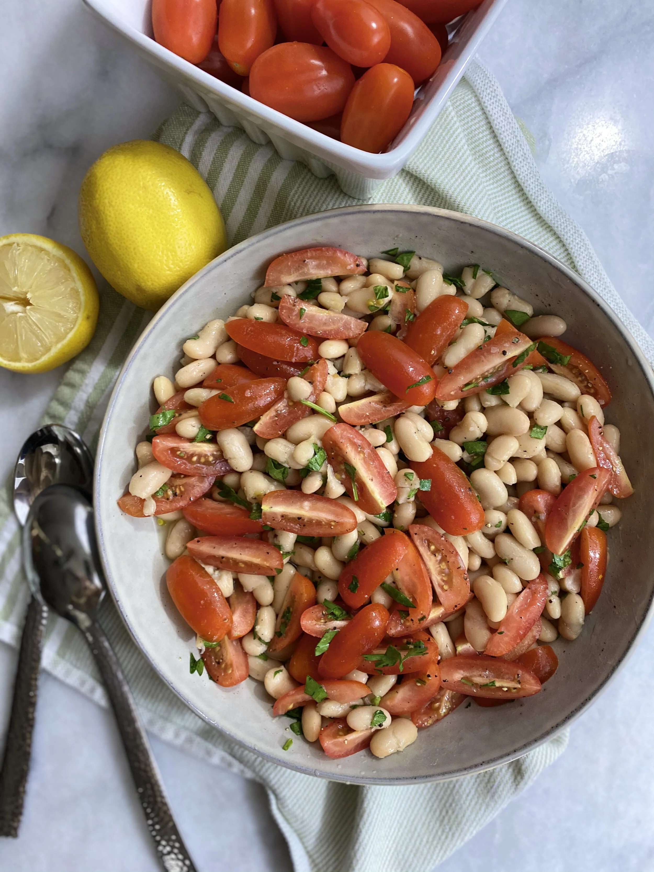 TOMATO CANNELLINI SALAD