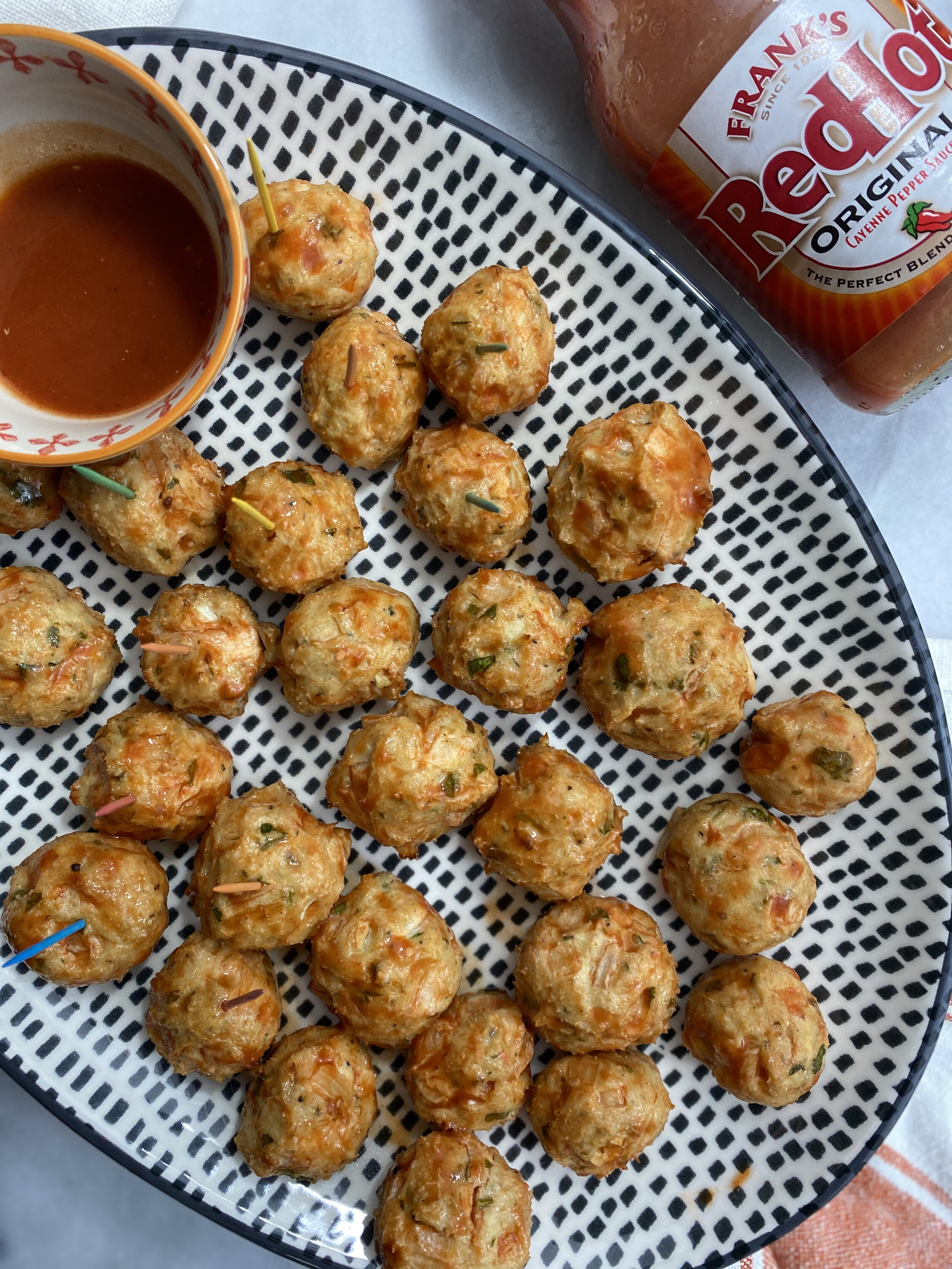 BUFFALO CHICKEN MEATBALLS 