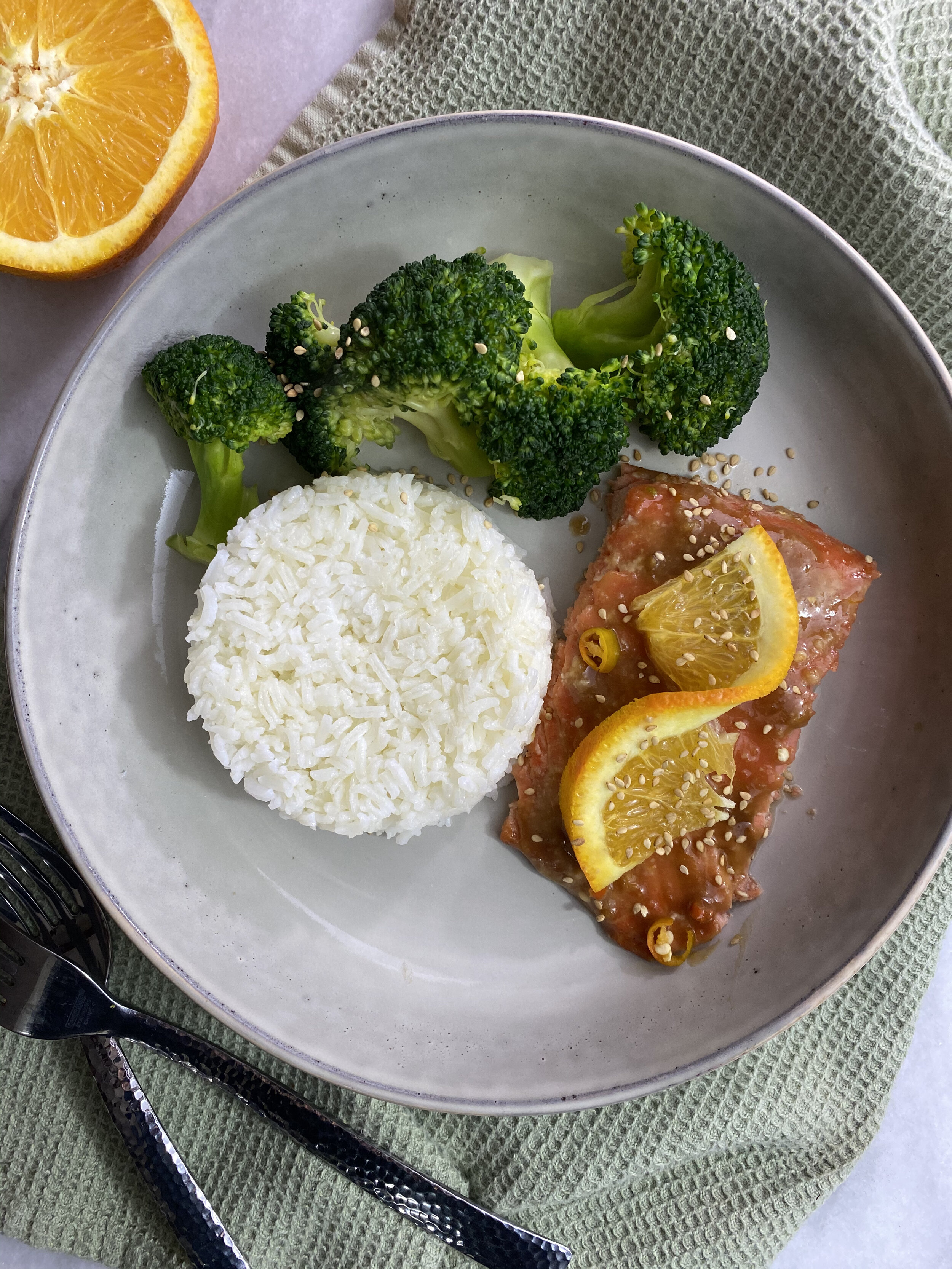 ORANGE MISO SALMON GLAZE
