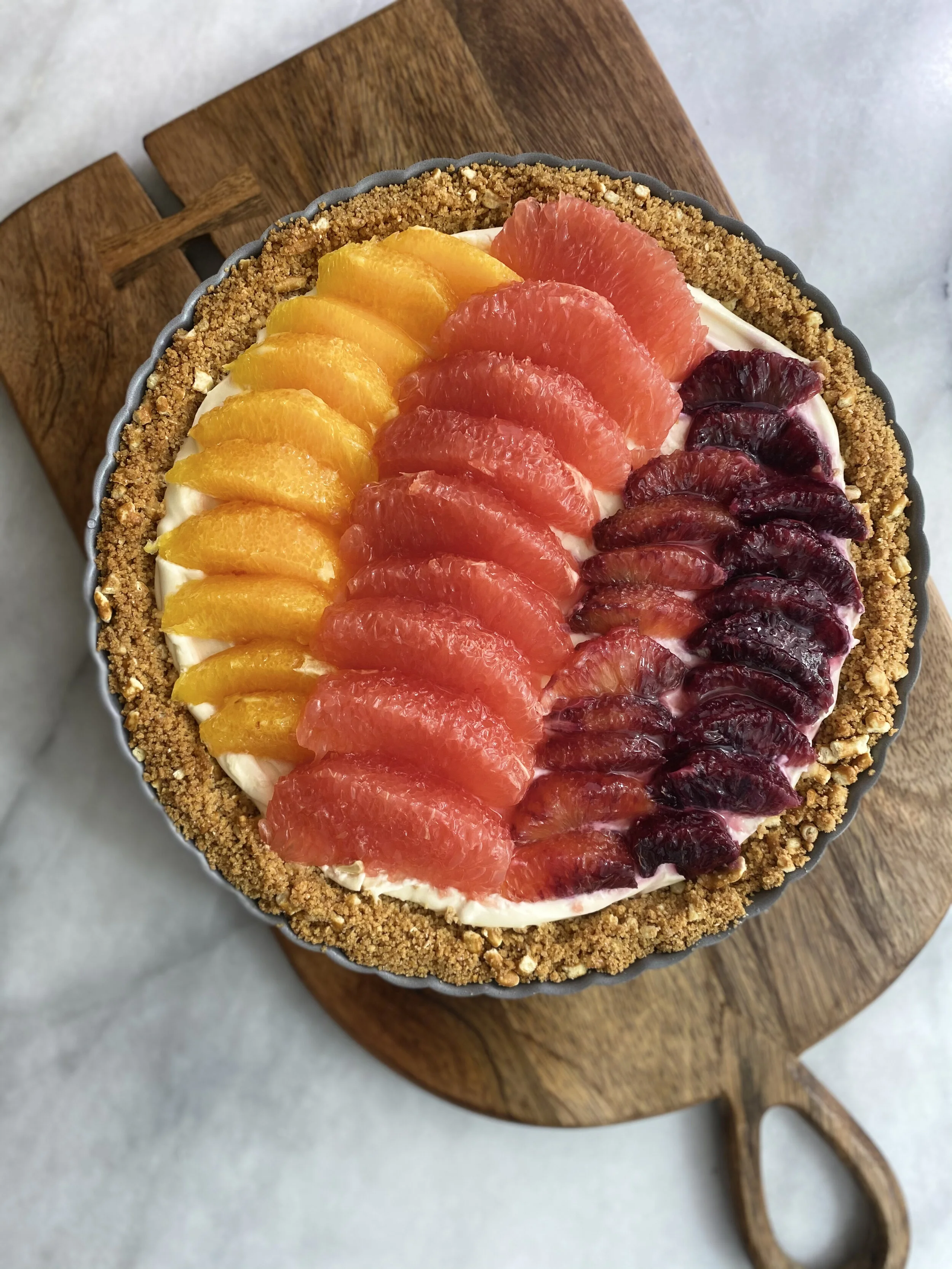 OMBRE CITRUS TART