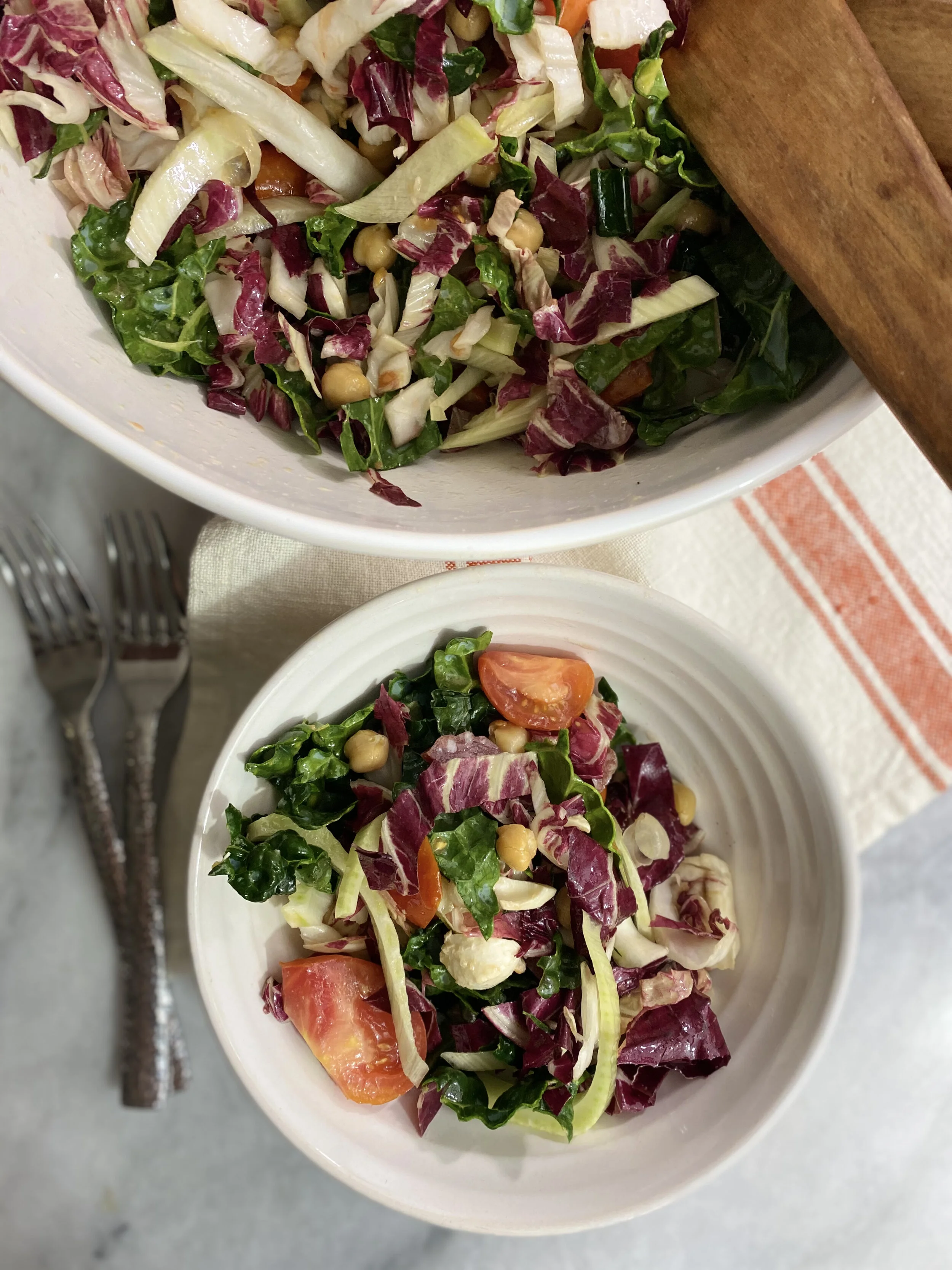 ITALIAN SALAD W/ RED WINE VINAIGRETTE 