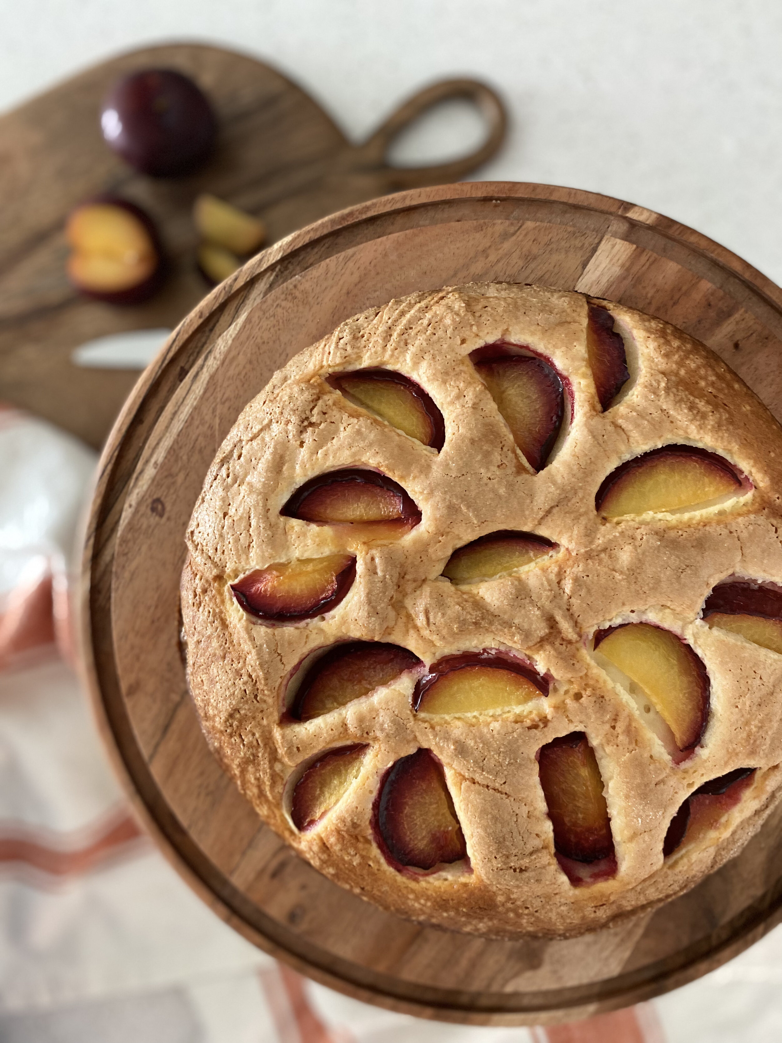 MOIST PLUM CAKE