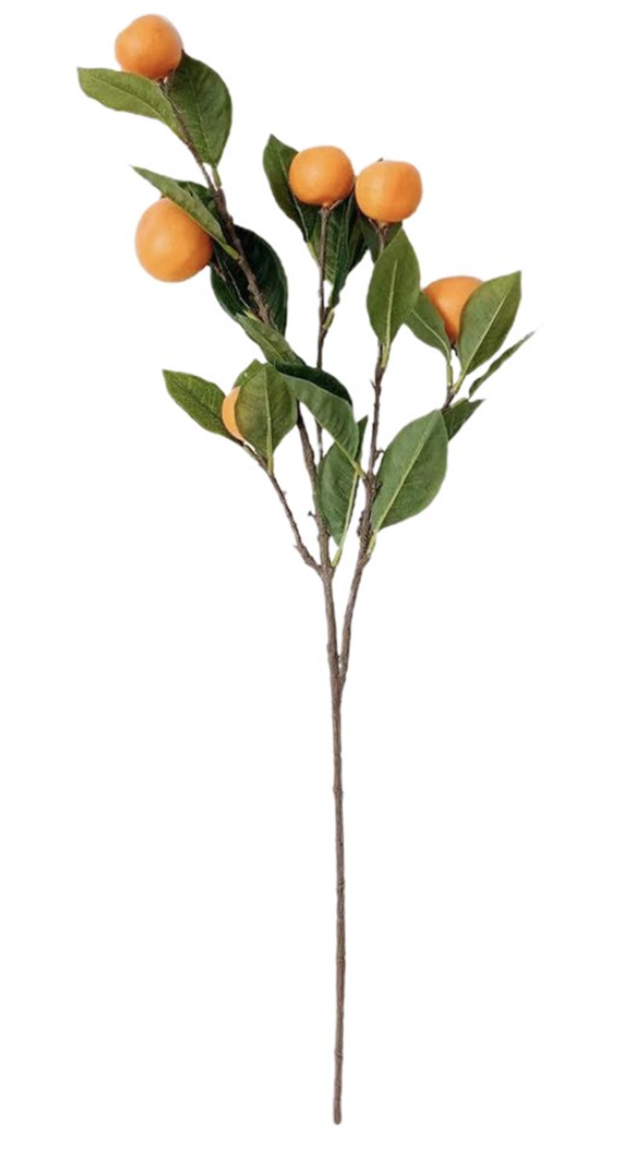 Artificial Tangerine Branch