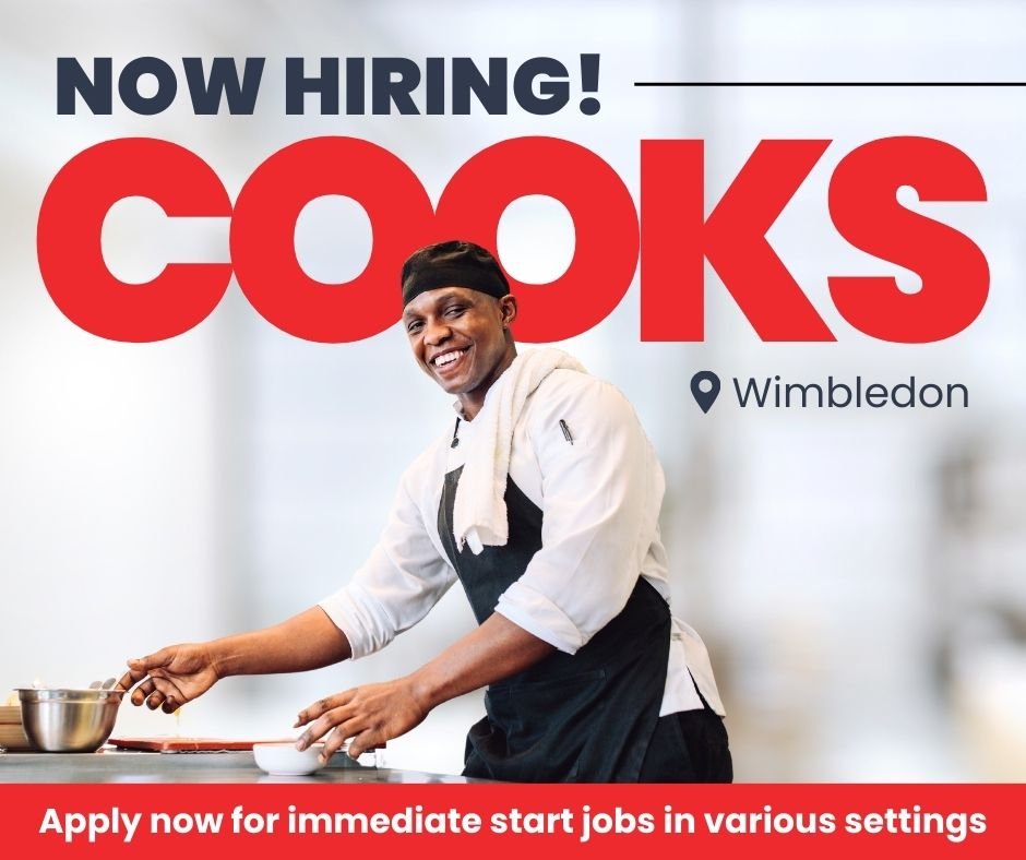 Cook jobs Wimbledon