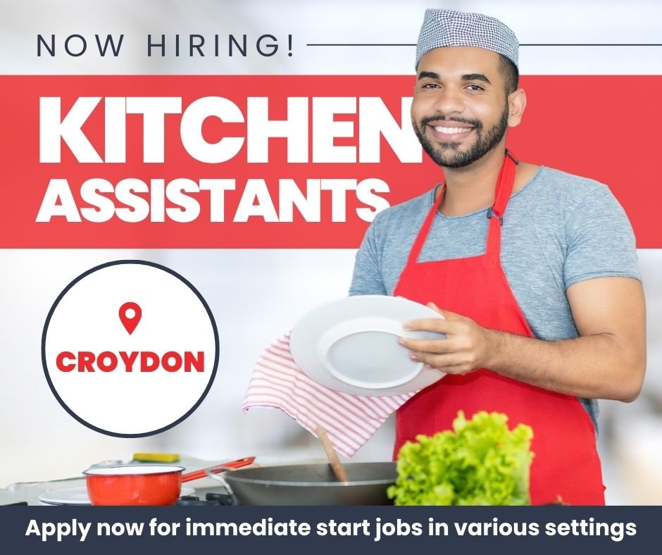 Kitchen assistant jobs Croydon