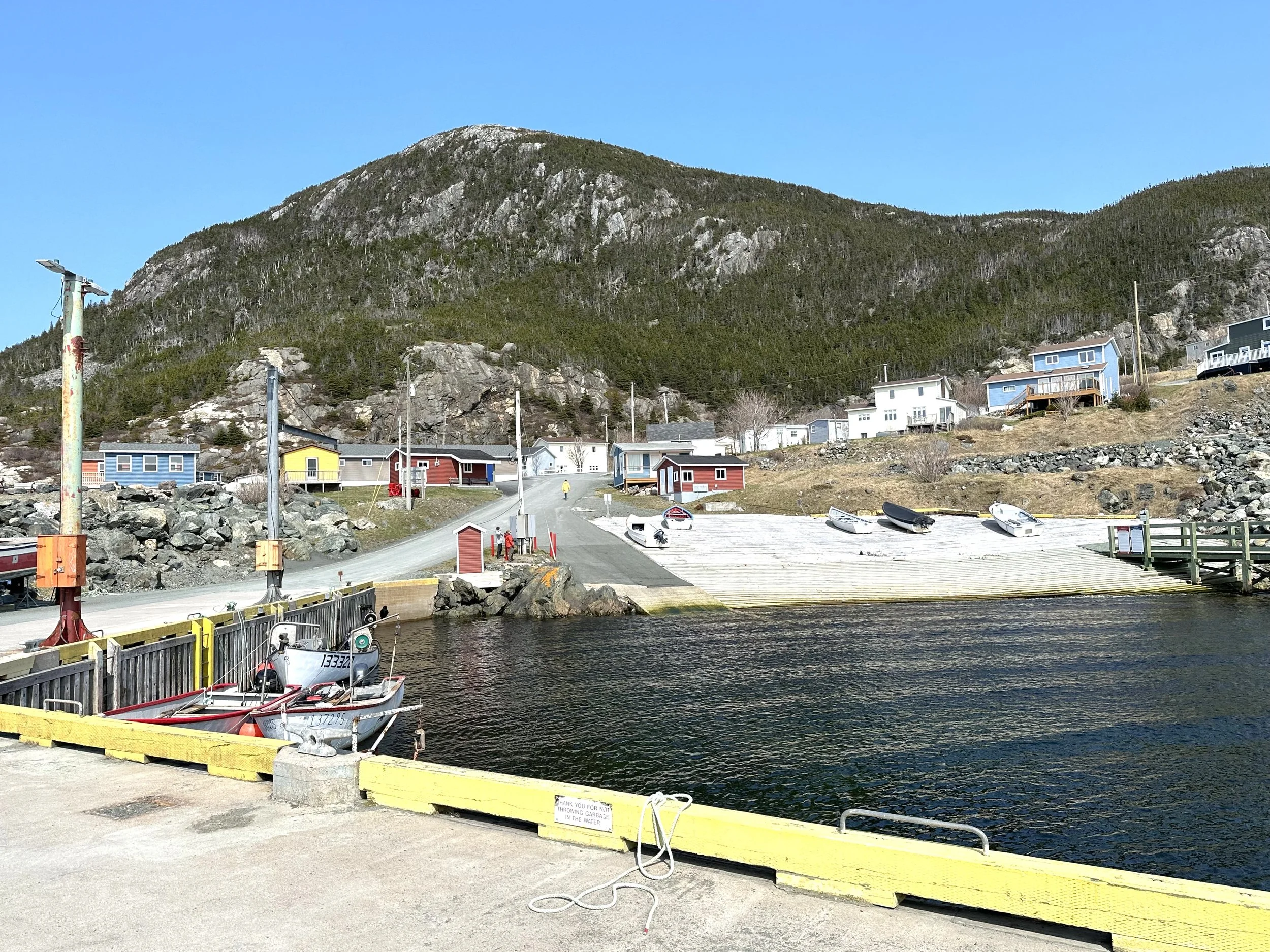 the harbour at Bauline