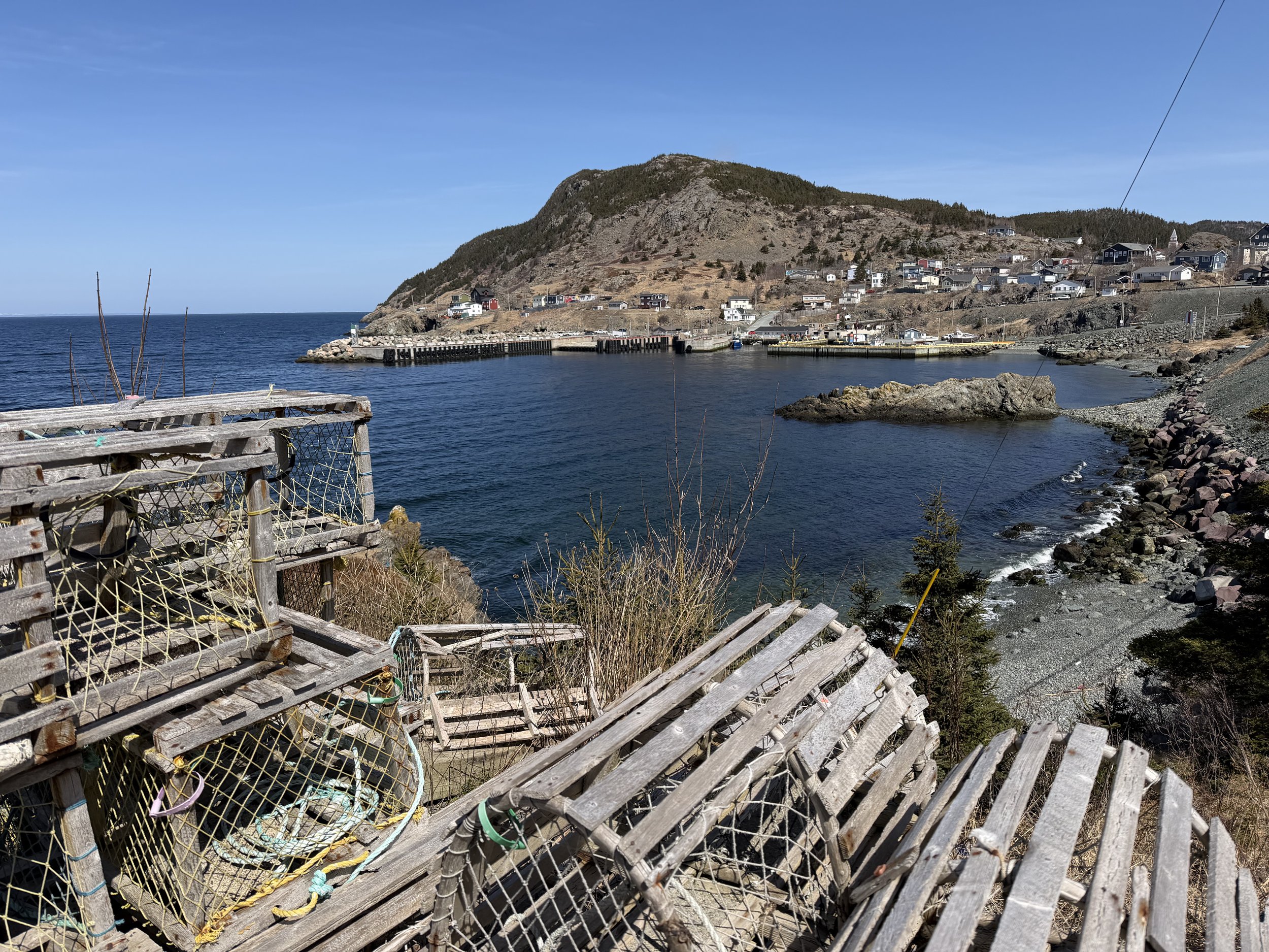 the seacoast at Portugal Cove