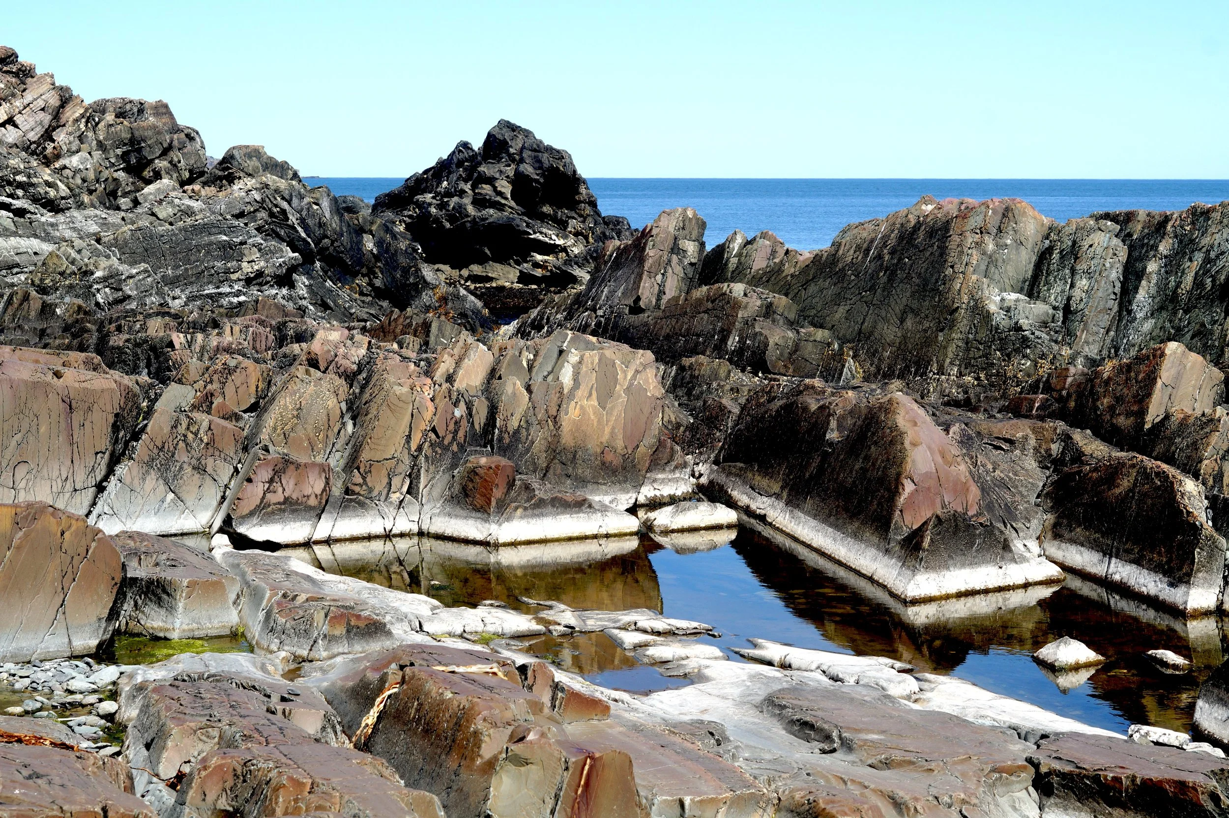 a tidal pool near Torbay