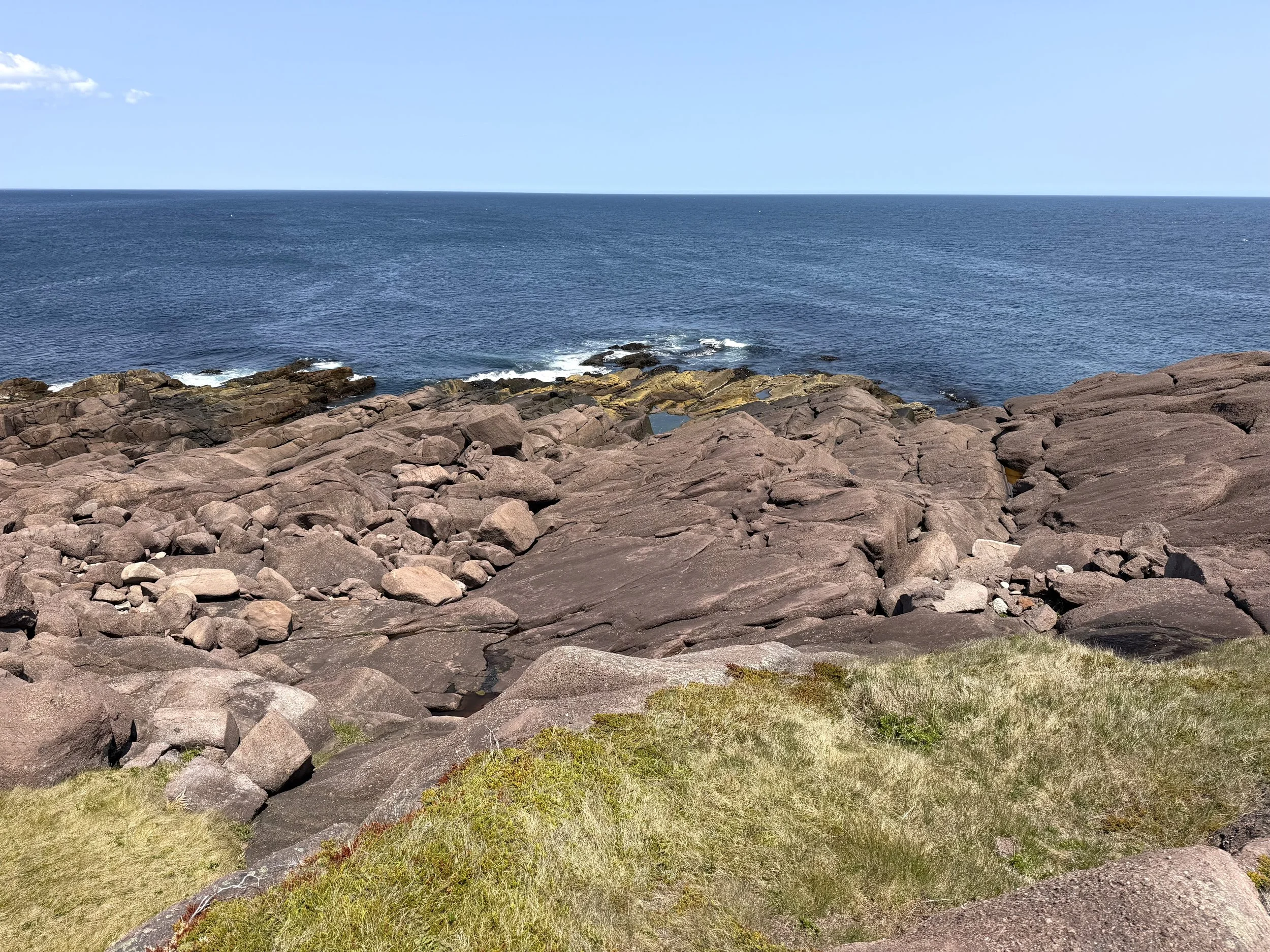 the Atlantic coast at Cape Spear