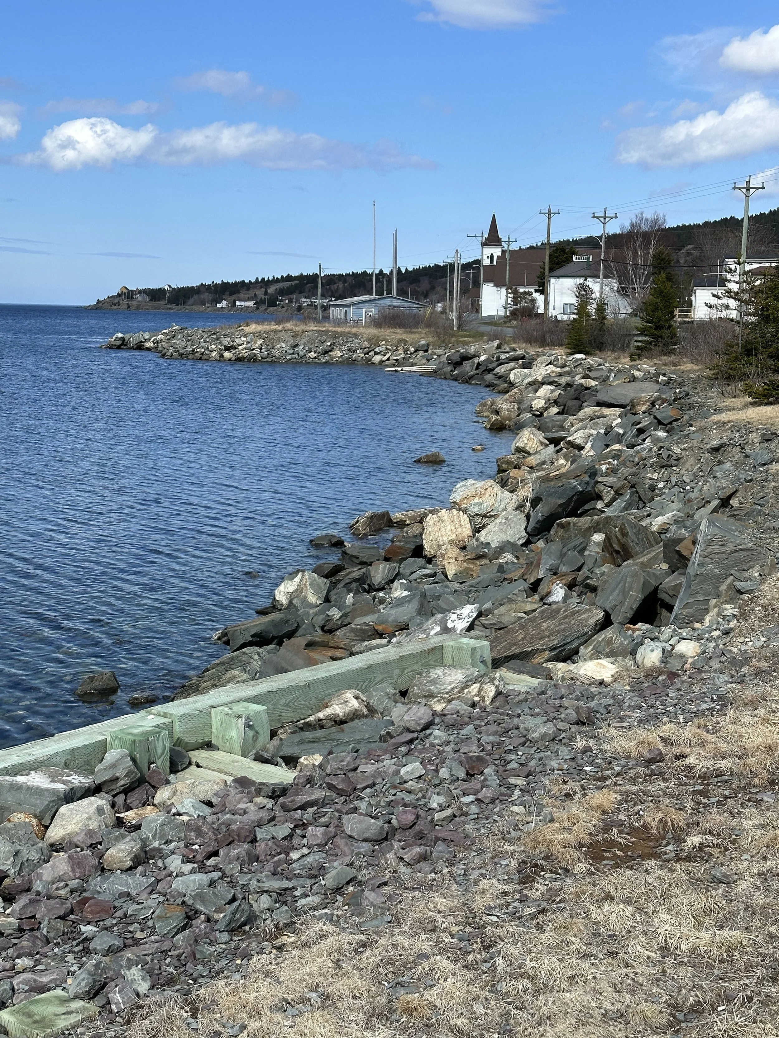the seacoast at Cupids