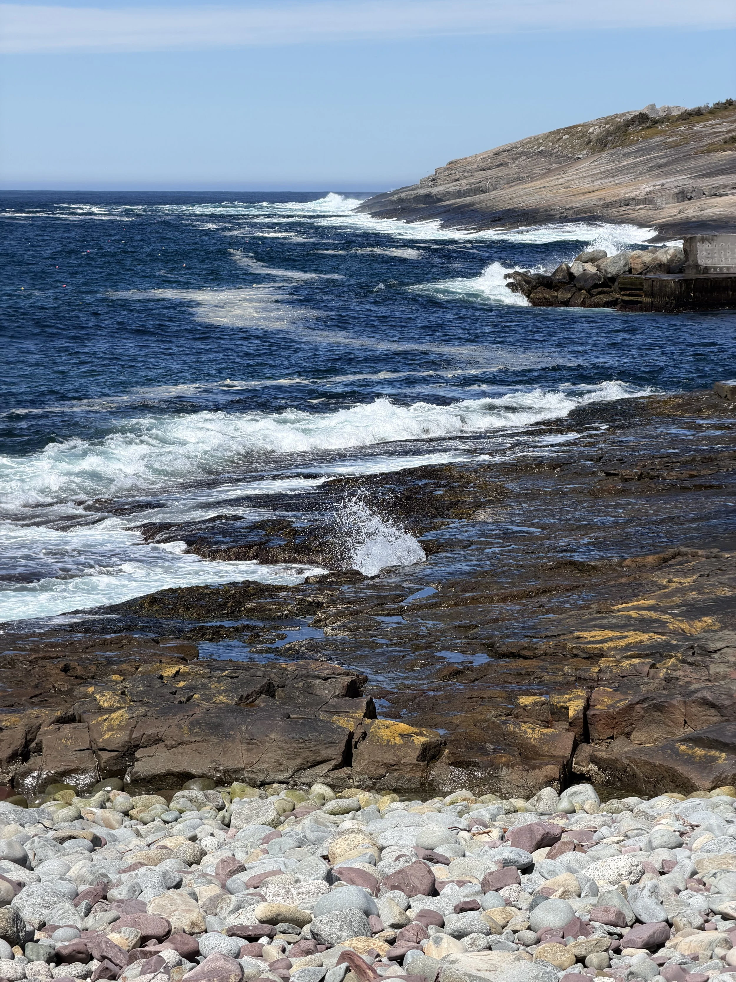 the Atlantic coast at Flatrock