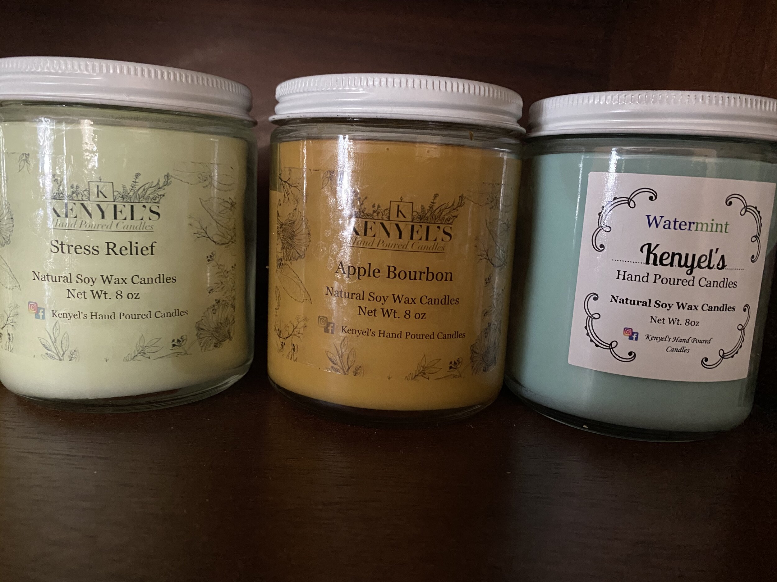 Stress Relief Hand Poured Candle