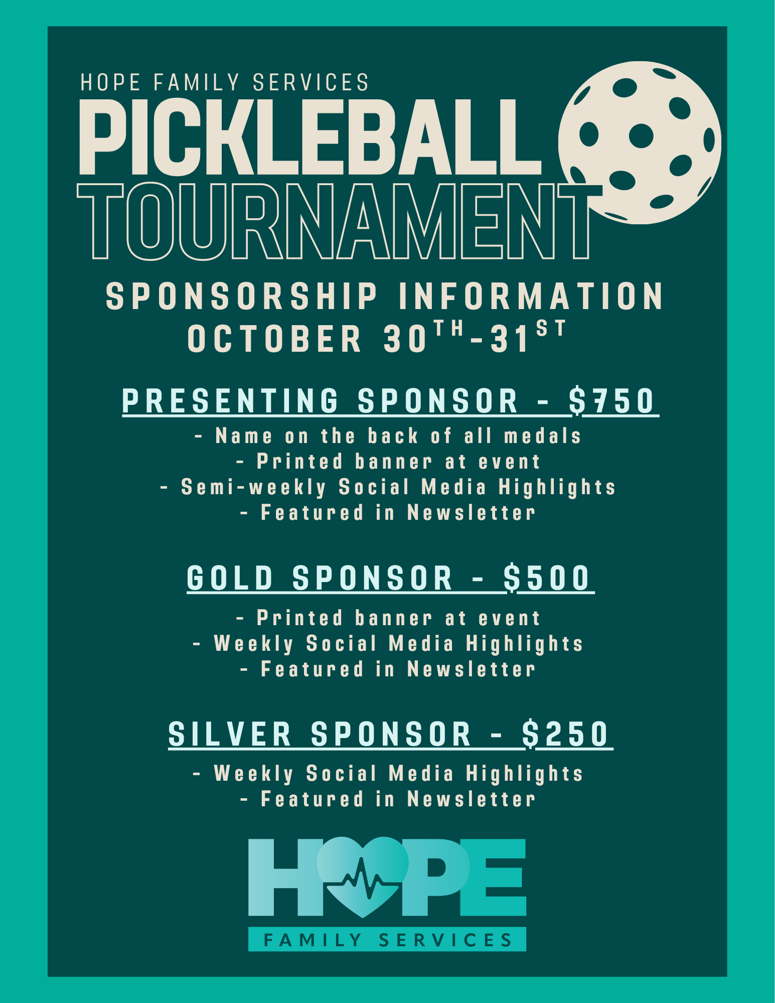 Pickleball Tournament