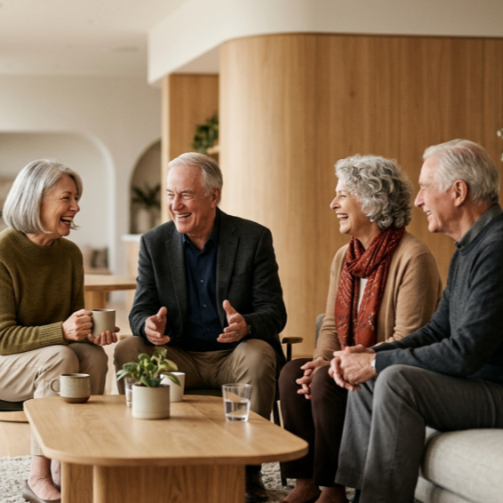 Se faire des amis après 65 ans, est-ce trop tard?