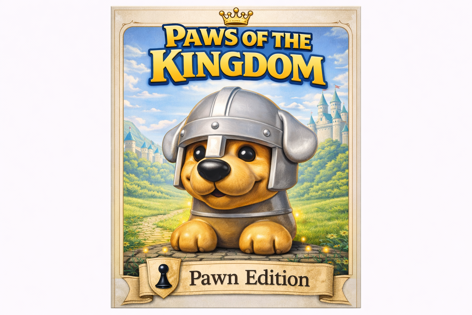 Paws of The Kingdom Collectible Chess Set Pawn Edition