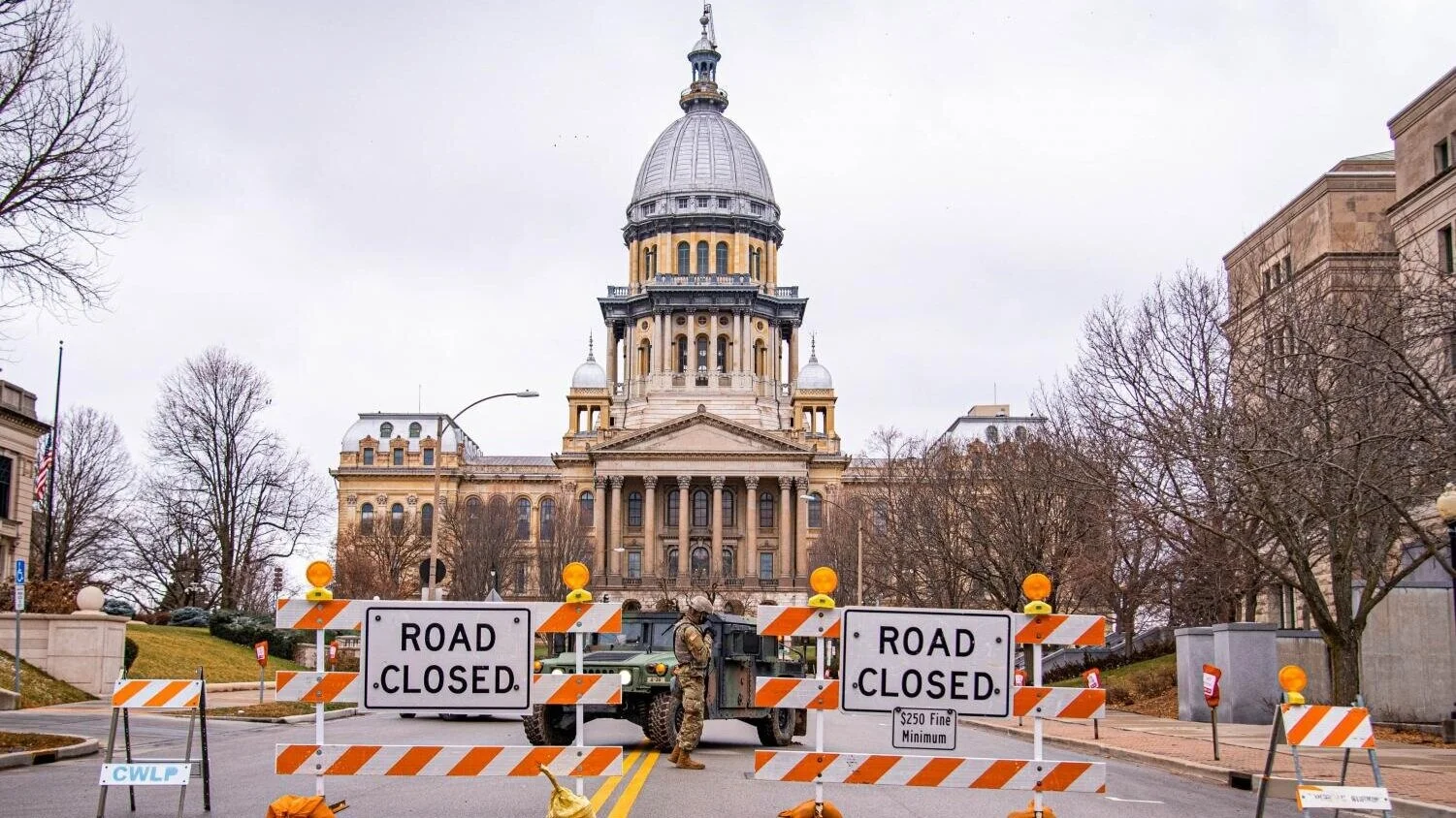 THE ILLINOIZE: State Capitol remains on lockdown...Reopening bars and restaurants begins...Some suburban mayors not enforcing ban...What's next for Madigan...Scherer won't seek Senate seat...