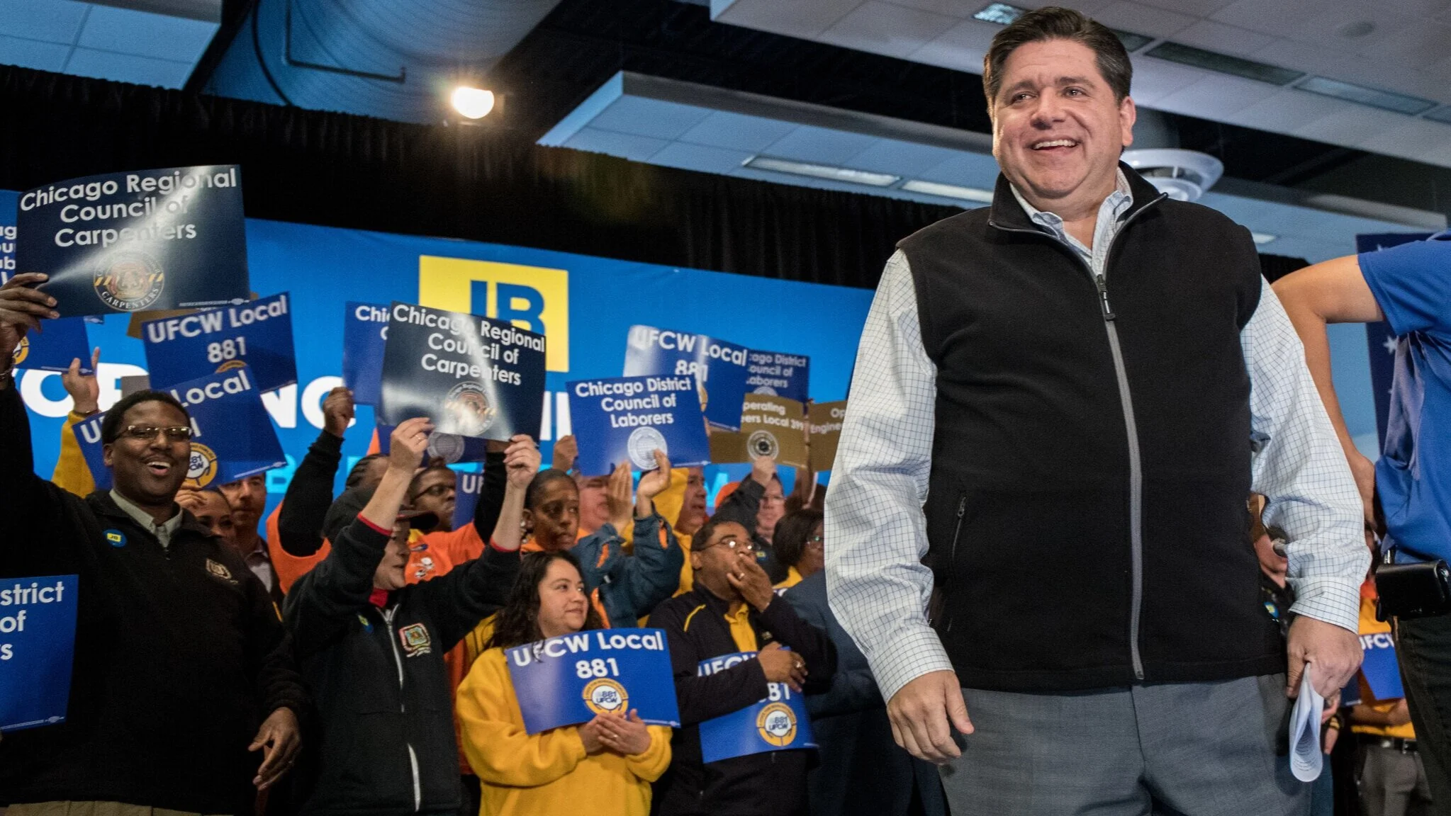 The Pritzker Re-Elect Started Wednesday