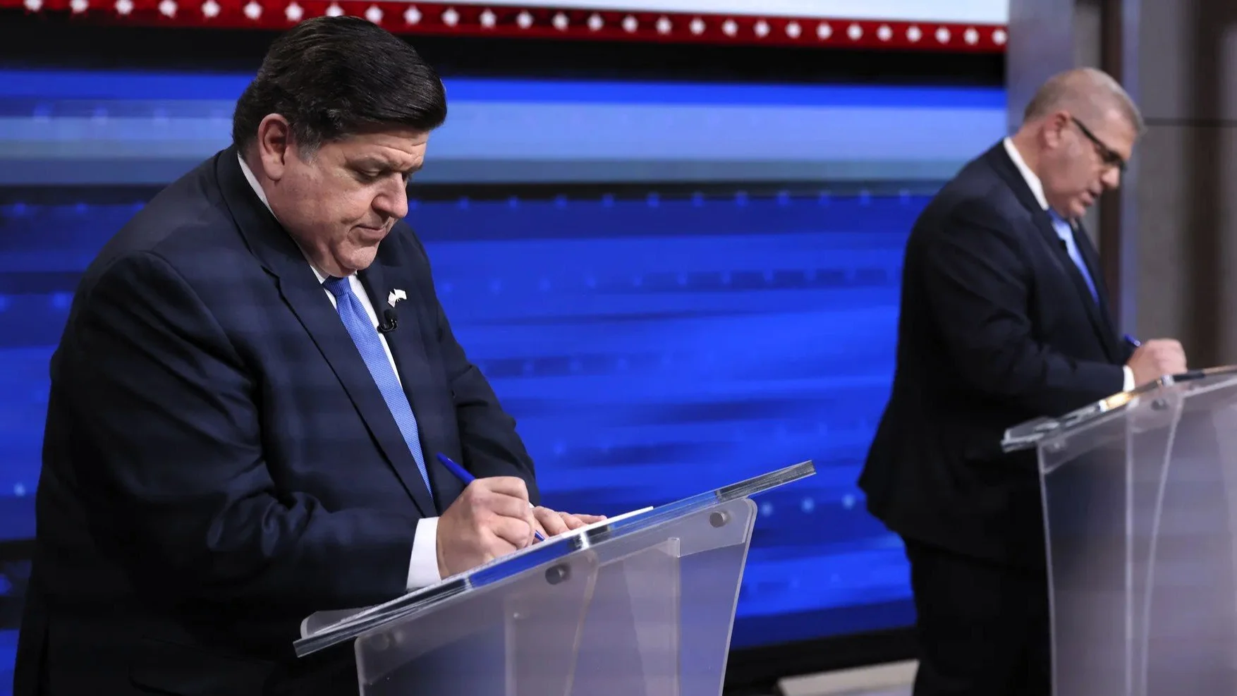 Pritzker and Bailey Likely to Make One Joint Appearance at TV "Forum," not Debate