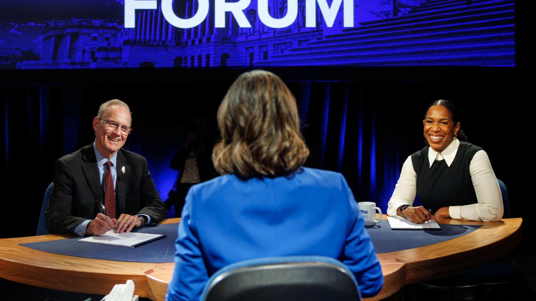 Stratton, Tracy Double Down in Only Televised Debate