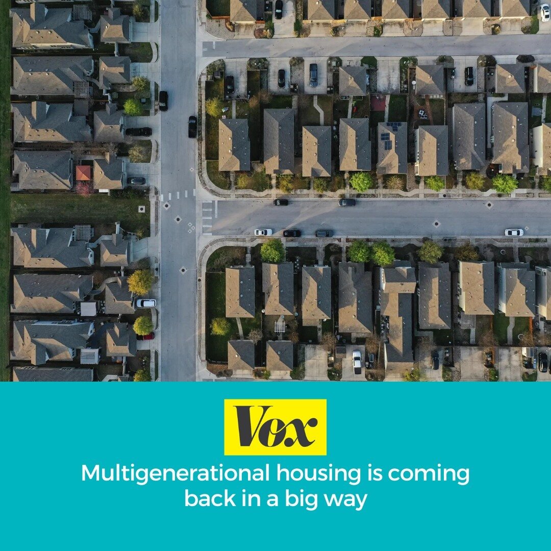 ⁠
@voxdotcom article shares that a quarter of U.S. adults aged 25 to 34 are now living in households with multiple generations. While financial incentives seem to be a significant driver behind the trend, demographic cultural shifts, caregiving respo