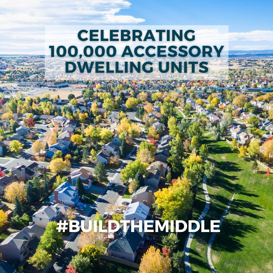 California Achieves Milestone: Over 100,000 ADUs Permitted Since 2017!🎉⁠
⁠
Today, we celebrate the incredible achievement of permitting over 100,000 accessory dwelling units (ADU) across California in just seven years. Thanks to the dedication of ho