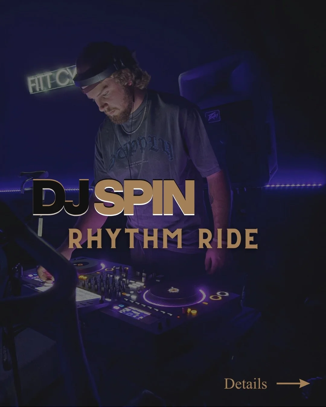 🎶 🔥 BIG NEWS, FITT FAM! 🔥 🎶

Starting tomorrow at 5:45 PM, we are taking your workout to a whole new level! Get ready for the launch of DJ Spin Rhythm Ride right here at Fitt Gym&mdash;featuring a live DJ on site to spin the tracks and drop the b