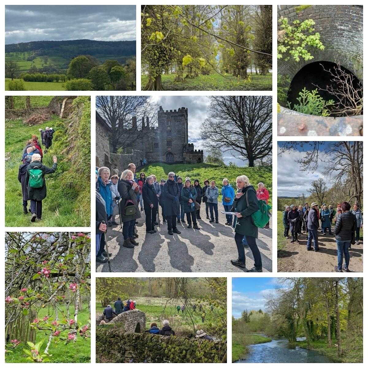 Our second day trip of the year took place on Wednesday this week when a group of around 30 @fobsheffield visited Haddon Hall in Bakewell.
The weather was kind (thank goodness!) and the group enjoyed an informative tour around the medieval deer park 