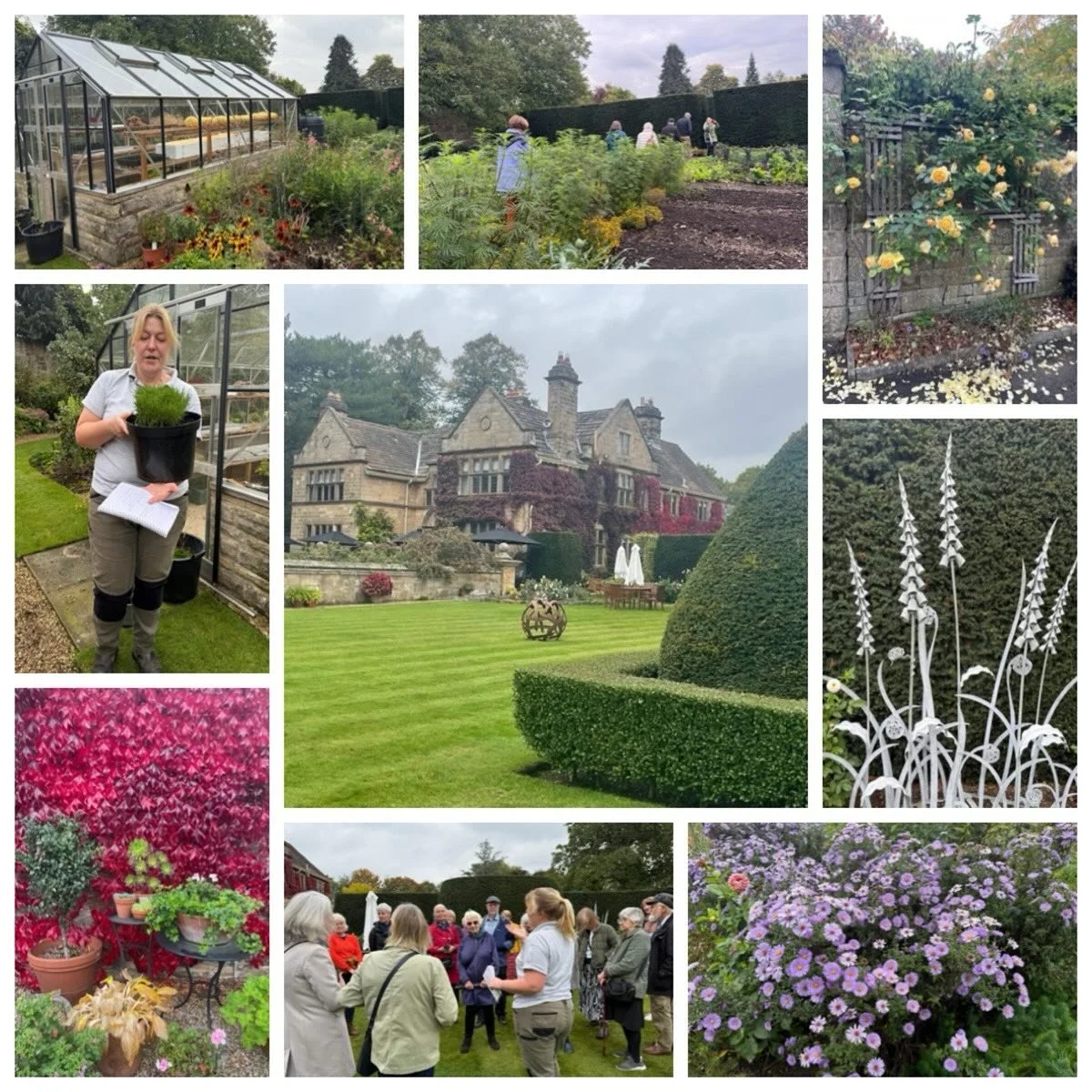 The latest @fobsheffield trip was a real treat - a tour of the gardens at Fischer&rsquo;s Baslow Hall, followed by lunch at this award-winning hotel and restaurant in the Peak District.

On arrival, our group of c20 @fobsheffield were served drinks a