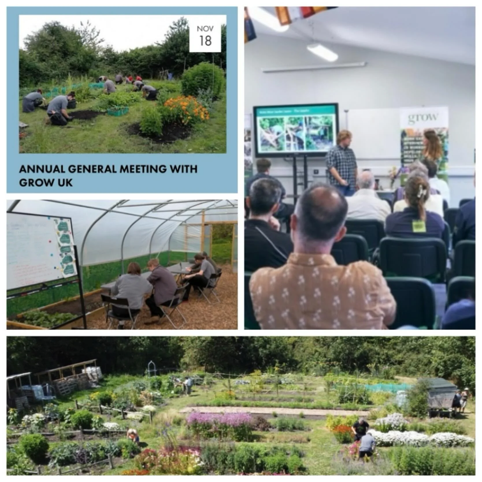 All current @fobsheffield are invited to join our AGM at 10.00am on Tuesday 18 November in #sheffieldbotanicalgardens 

Visitors are invited to join us at 11.00am for a talk by Dave Cooke of local Youth Development charity @grow_uk on &lsquo;Growing 