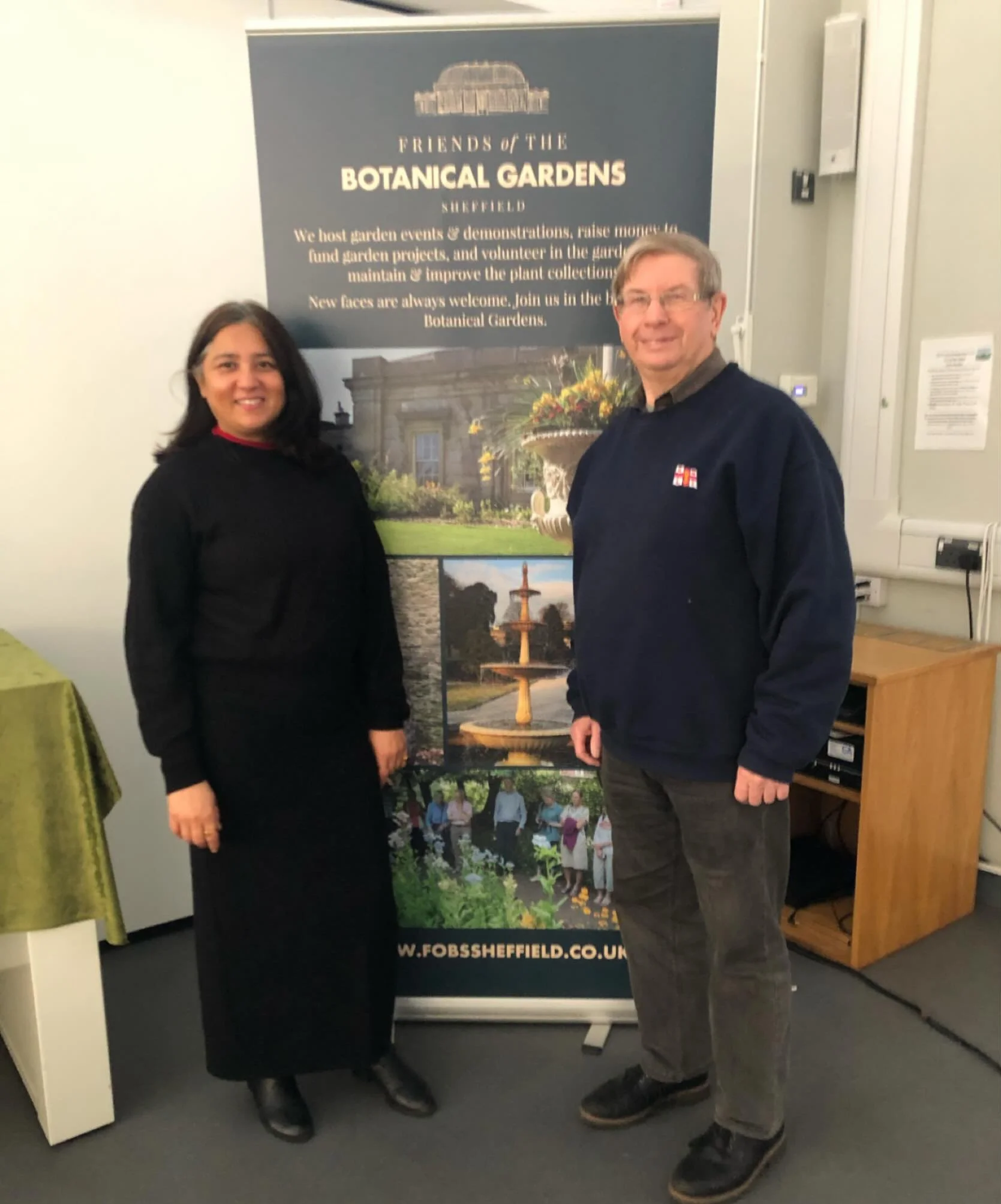 As we come to the end of 2025 we must say a big thank you to these two - the @fobsheffield IT team&hellip;&hellip;.

Monika and Peter stepped up when we wanted to record our live meetings so that they could be made available to our Friends who couldn