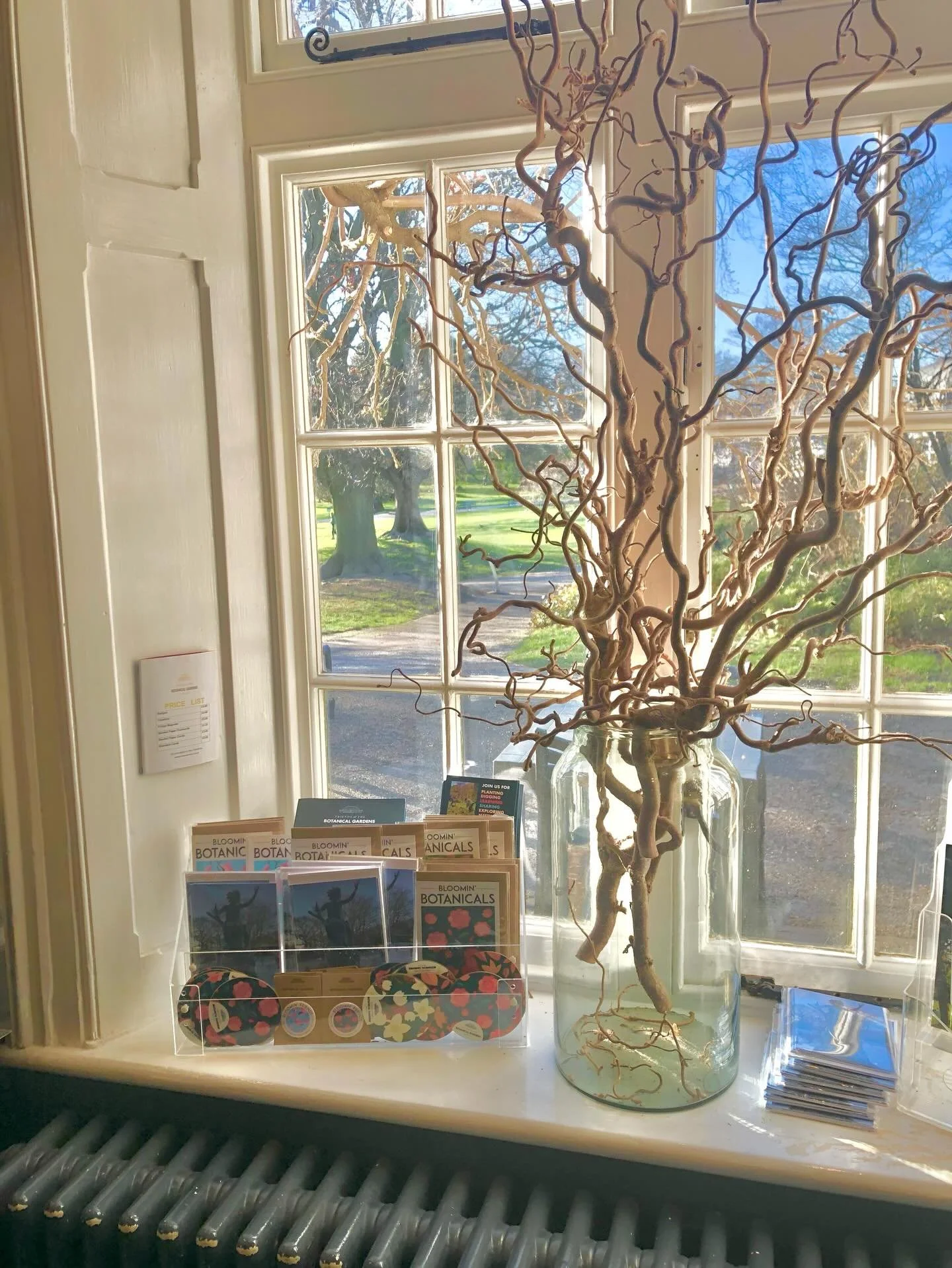 If you are enjoying a visit to @_myjoni in #sheffieldbotanicalgardens, look out for our range of @fobsheffield merchandise on sale.

The windowsill display has a small selection of coasters, posters and cards which can be purchased from the cafe staf