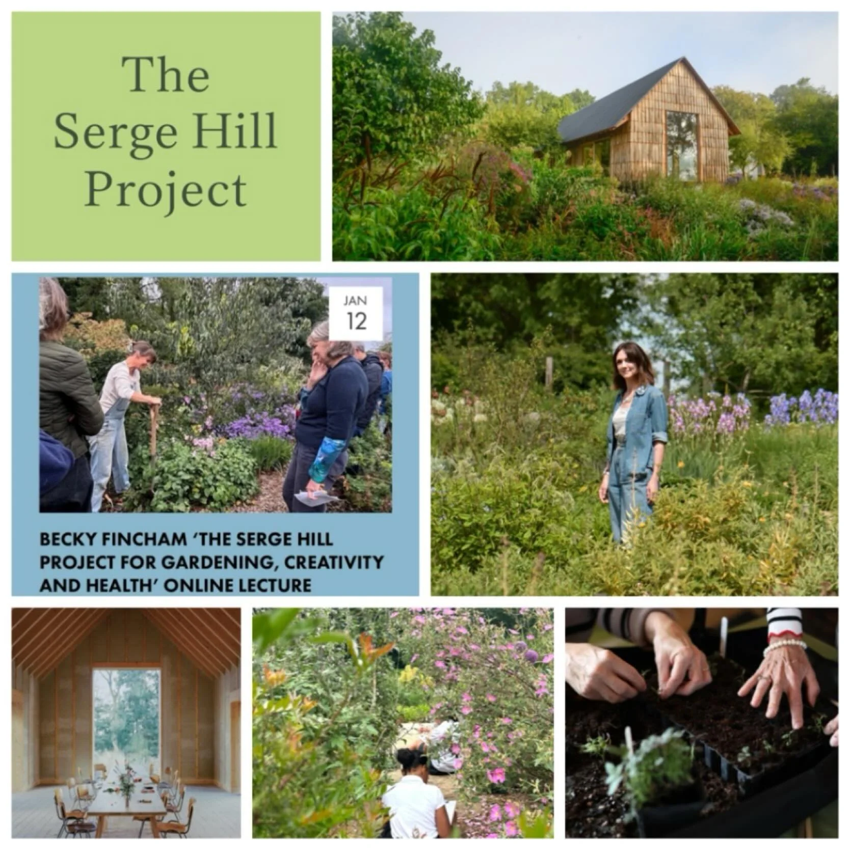 Our 2026 @fobsheffield Talks Programme gets underway on the evening of Monday 12 January with &lsquo;The Serge Hill Project for Gardening, Creativity and Health&rsquo; with Head of Programmes, Becky Fincham.

The Serge Hill Project was founded in 202