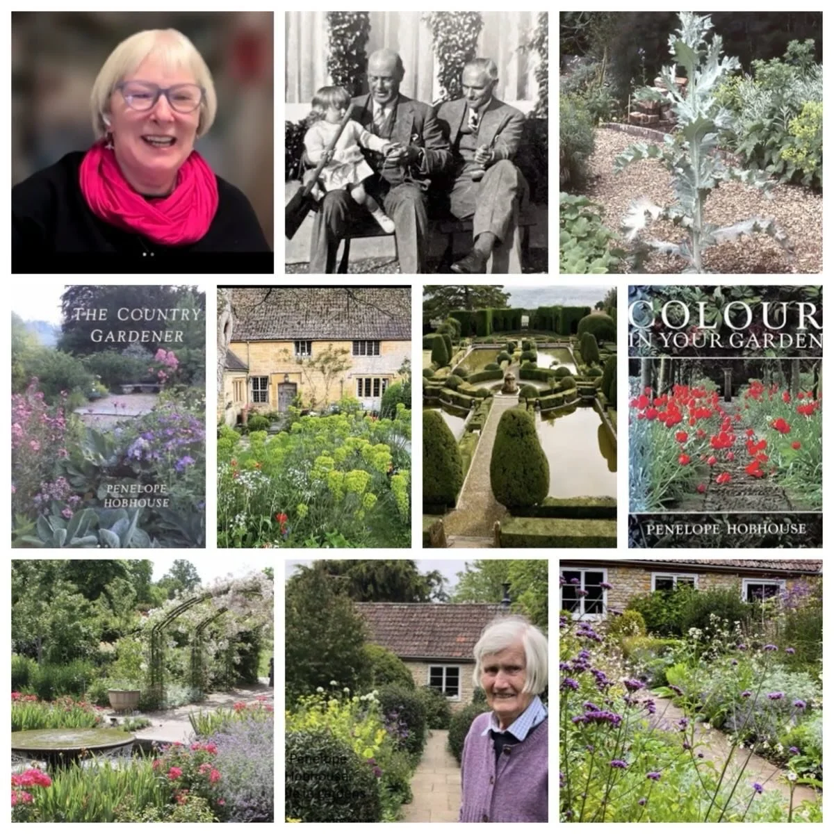 Last night we heard the story of the long (she is 96) and remarkable life of Penelope Hobhouse, shared via Zoom by her biographer Catherine Horwood.

Born in Northern Ireland, sister to a Prime Minister and a Member of Parliament, she was educated at