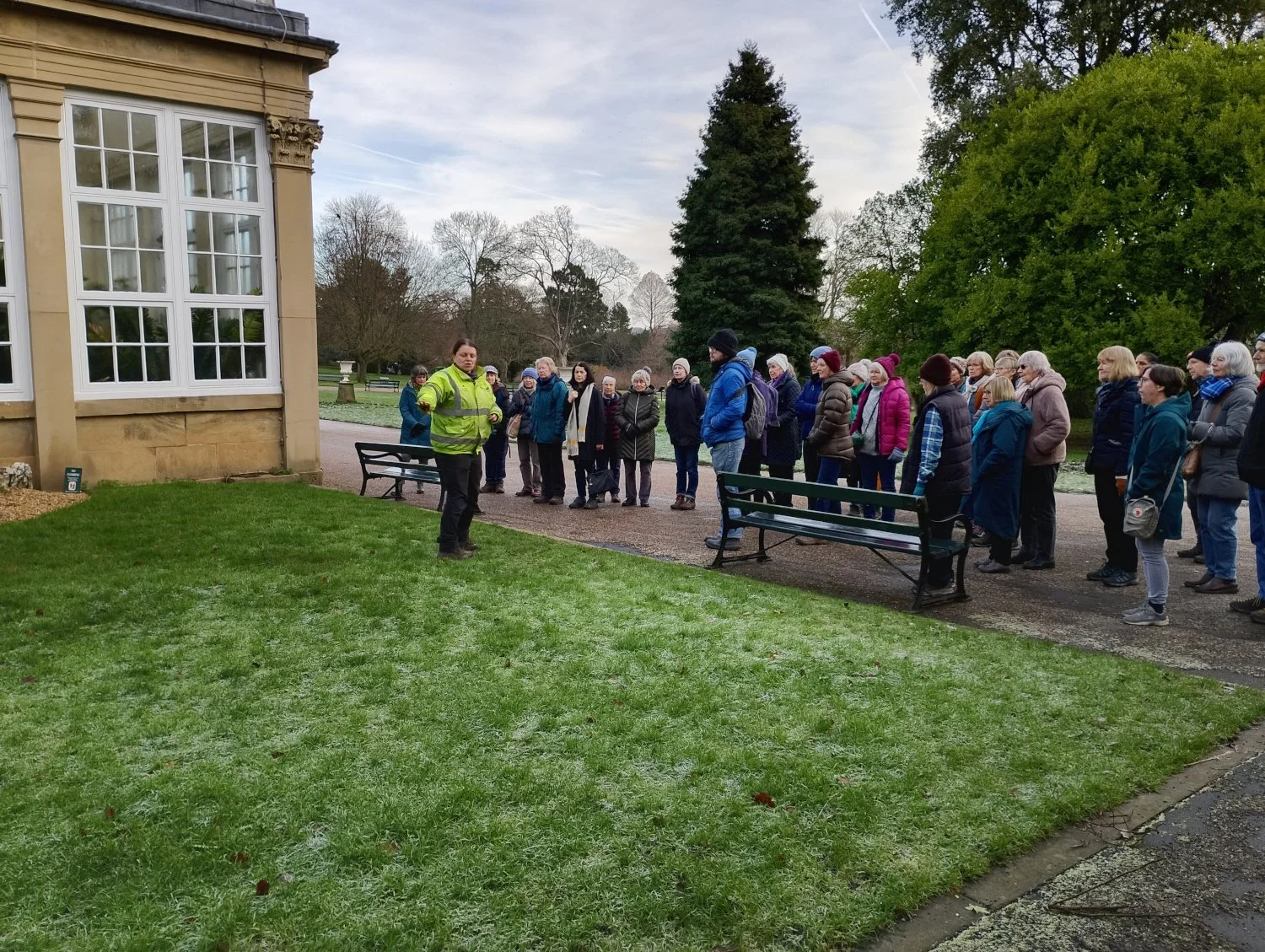 Head gardener with the Volunteers - 14 January 2026