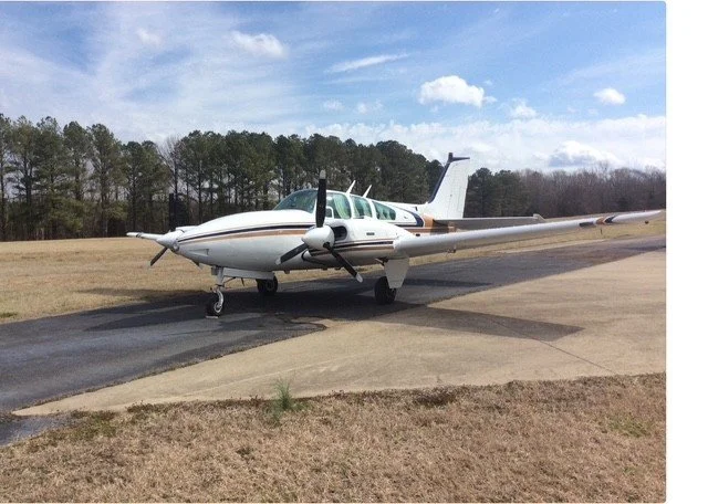 1966 Beechcraft C55 Baron, TE-32, N137F