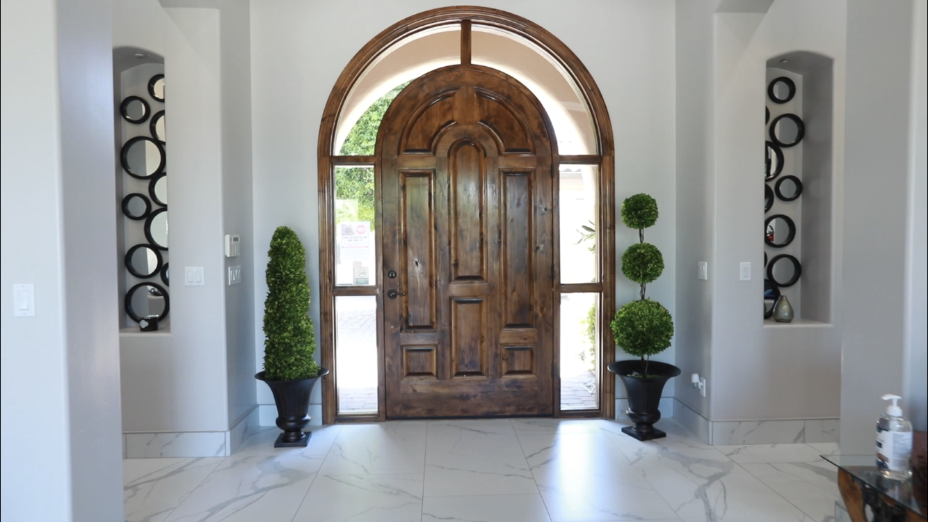 Front Entrance to Our Home