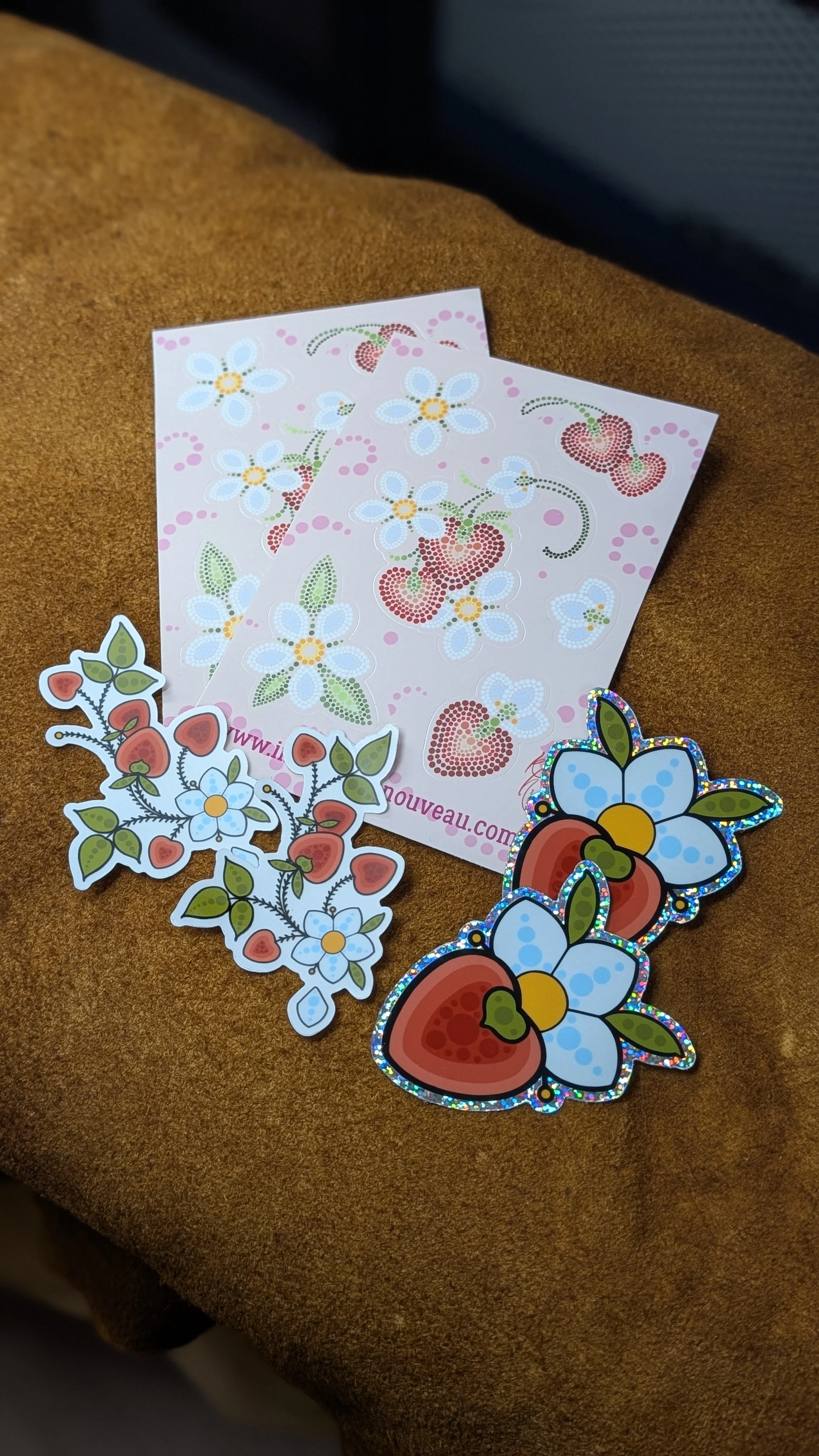 Strawberry Medicine Sticker Packs