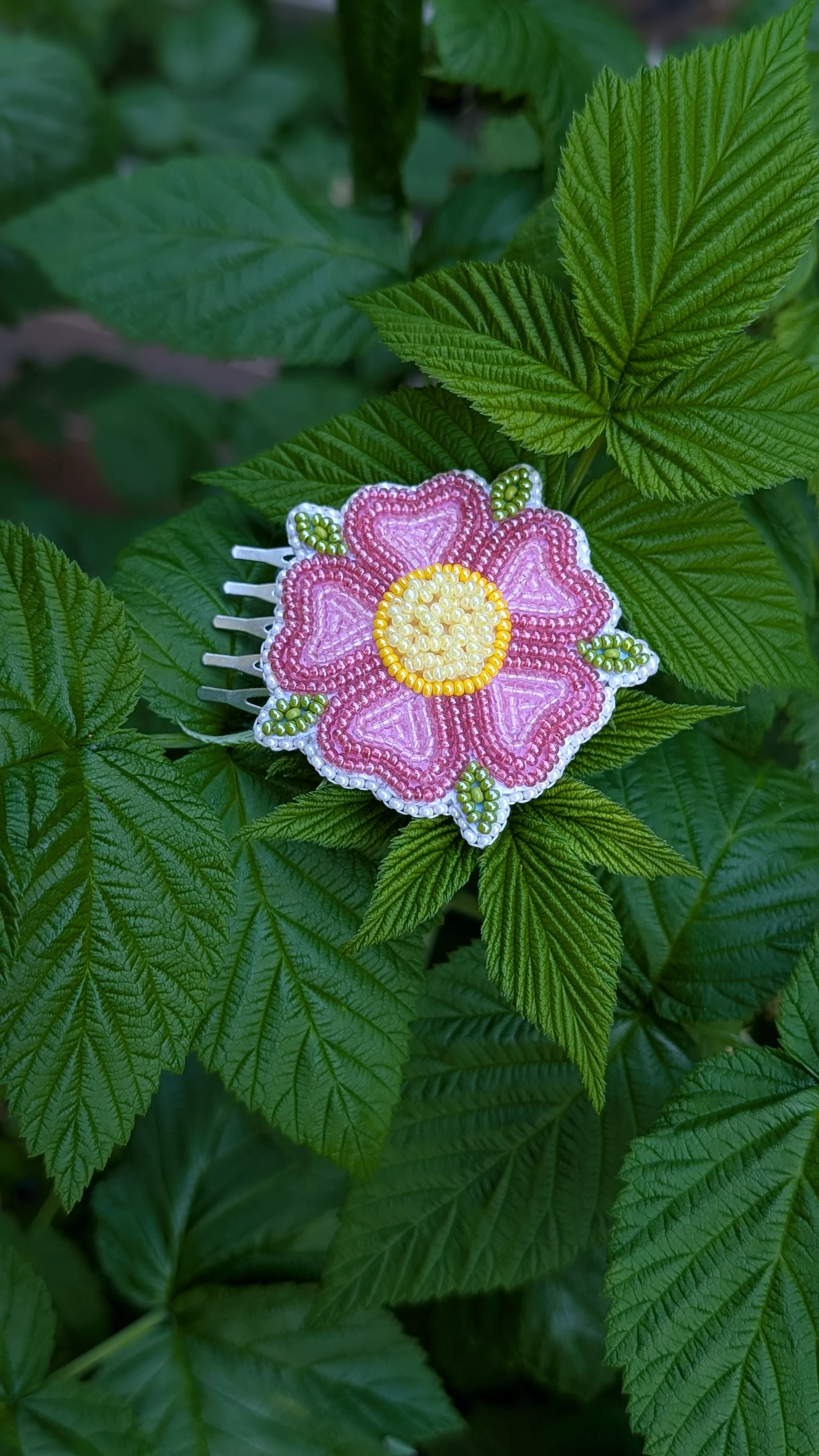 Prairie Rose Hair Clips Kit