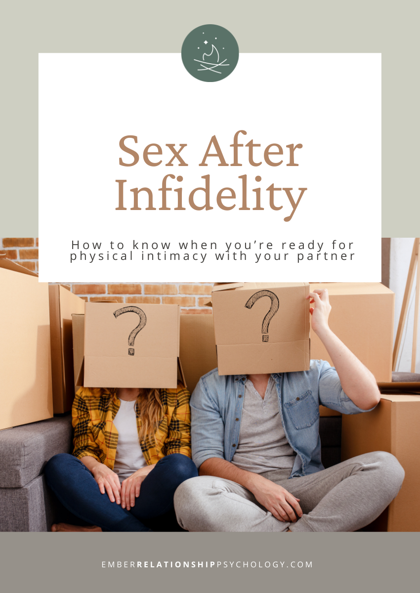 Sex After Infidelity — Ember Relationship Psychology pic photo