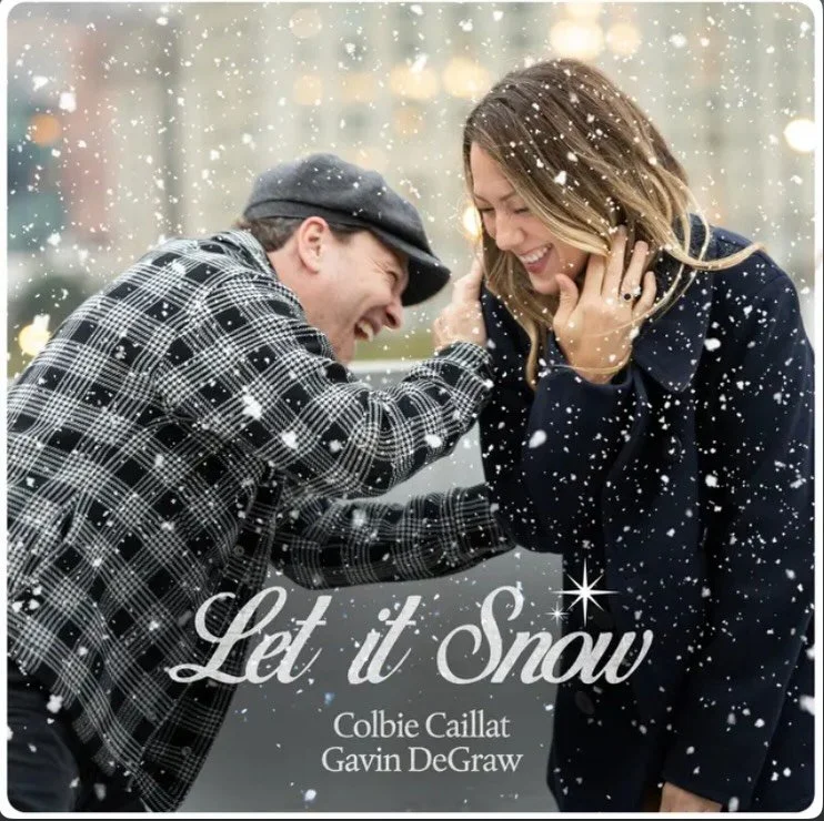 NMF ✨ Check out &ldquo;Let It Snow&rdquo; from @colbiecaillat &amp; @gavindegraw co-produced by @ericarjes and @jammyrabbins 🎄Colbie &amp; Gavin will performing this at the Macy&rsquo;s Day Thanksgiving Day parade!! 

@aaronwatsonmusic released &ldq