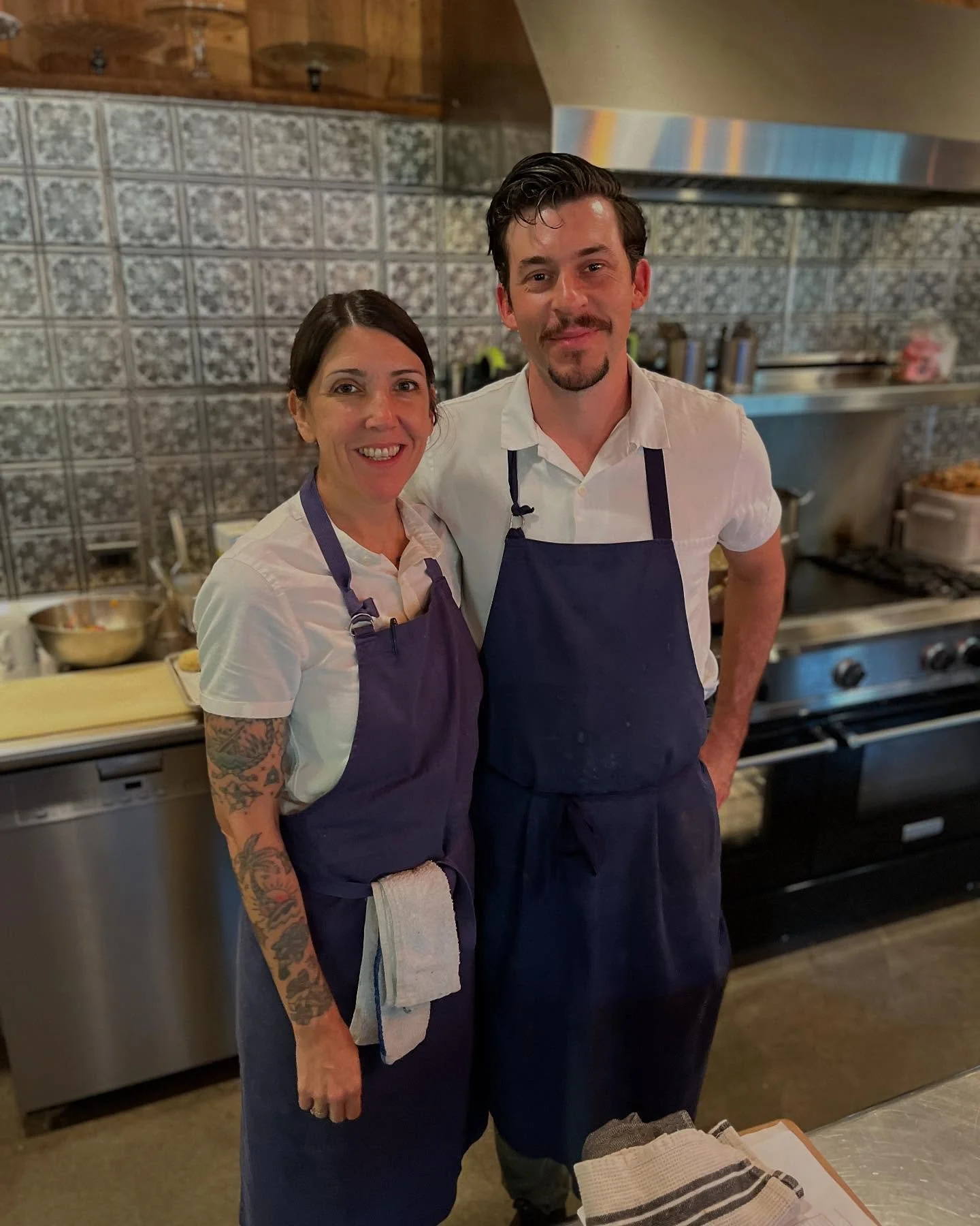 This past weekend, we had the joy of hosting not one, but two unforgettable Harvest Dinners with guest chefs Whitney Otawka and Ben Wheatley, who joined us from Savannah, Georgia.

Their thoughtful blend of late summer and early fall harvests combine
