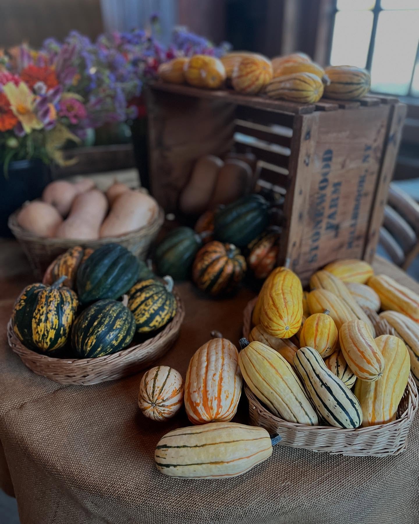 TWO MARKETS LEFT!! Tomorrow&rsquo;s Pop-Up Market, Friday, November 7th, from 9 am to Noon, will feature our organic, fresh produce, eggs, prepared foods, and baked goods. 

While you are with us on the Farm, tour our Market Garden, catch up with fri