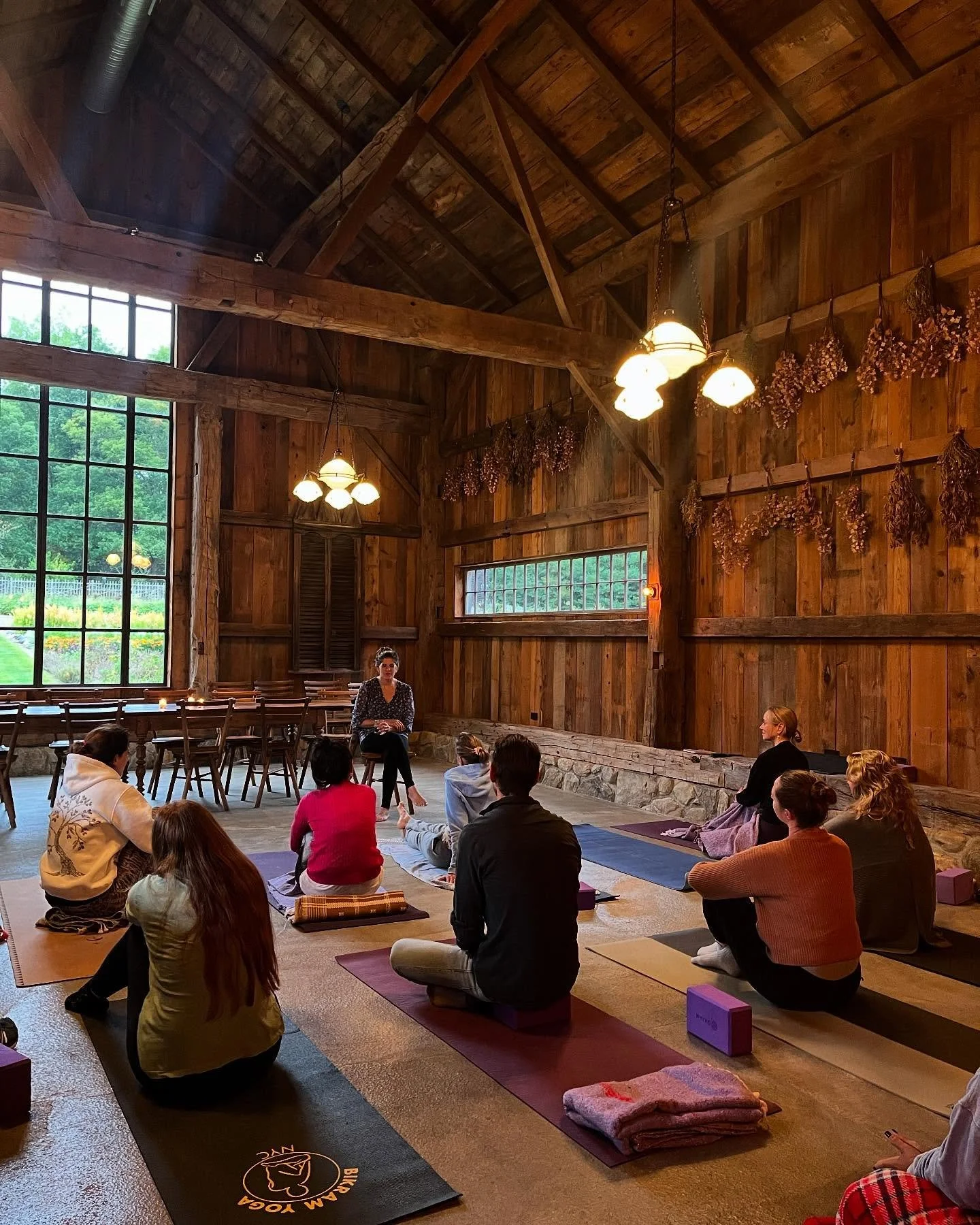 During the months of November and December, join us in the Cookhouse for a series of mindful gatherings designed to nurture body, mind, and spirit. These sessions offer a space to breathe deeply, move with awareness, and connect with one another.

On
