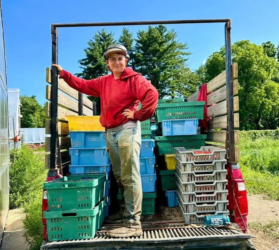 Please join us in welcoming Maggie Thomas to Stonewood Farm as our new Farm Co-Manager. Maggie comes to Stonewood from the Poughkeepsie Farm Project, where she worked closely with fellow farmers and community members to grow food with care for the la
