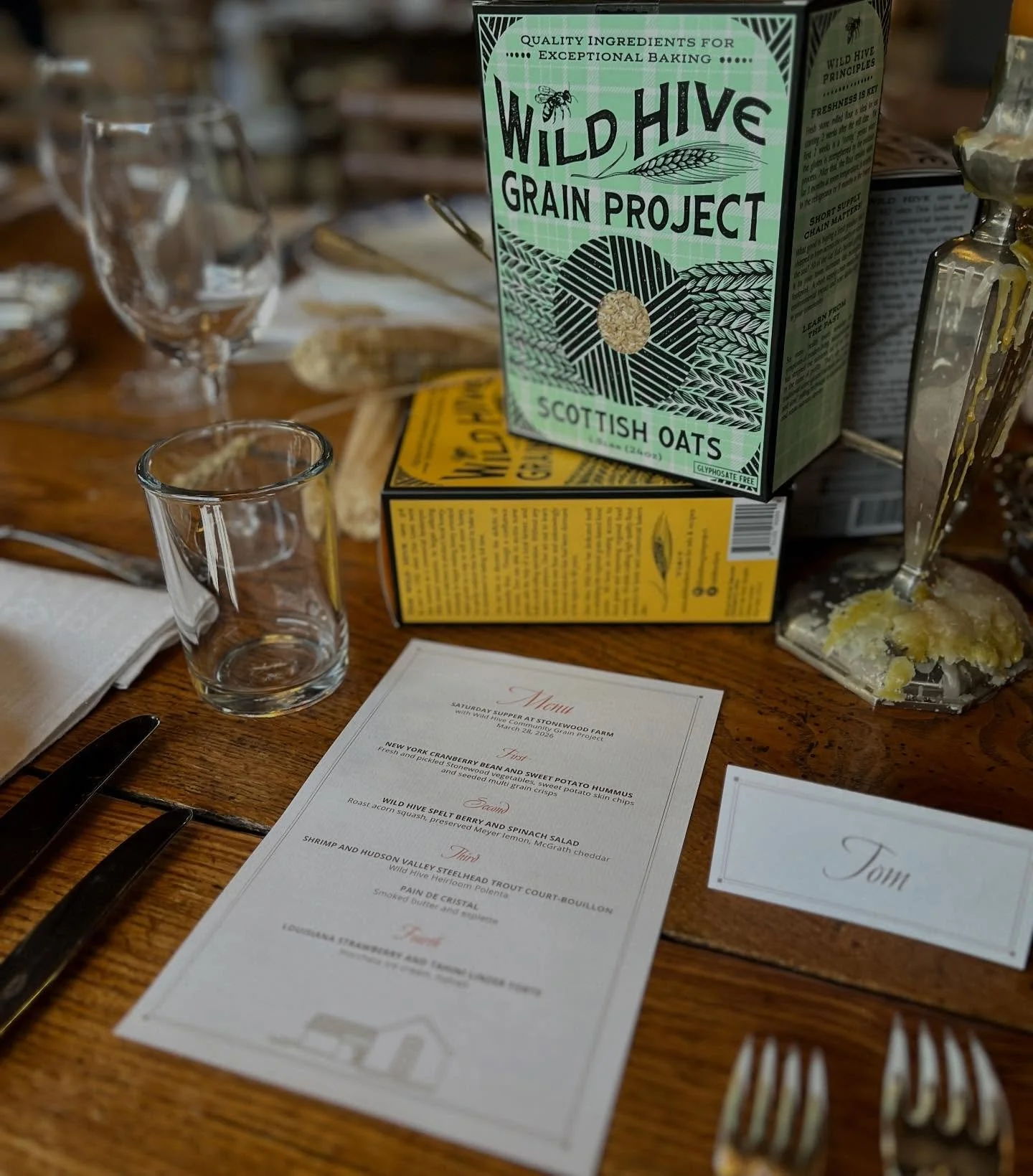 This past Saturday&rsquo;s supper was one for the books. We were honored to co-host the evening with Don Lewis of Wild Hive Community Grain Project, who brought not only an incredible array of grains to the table, but a depth of knowledge and passion