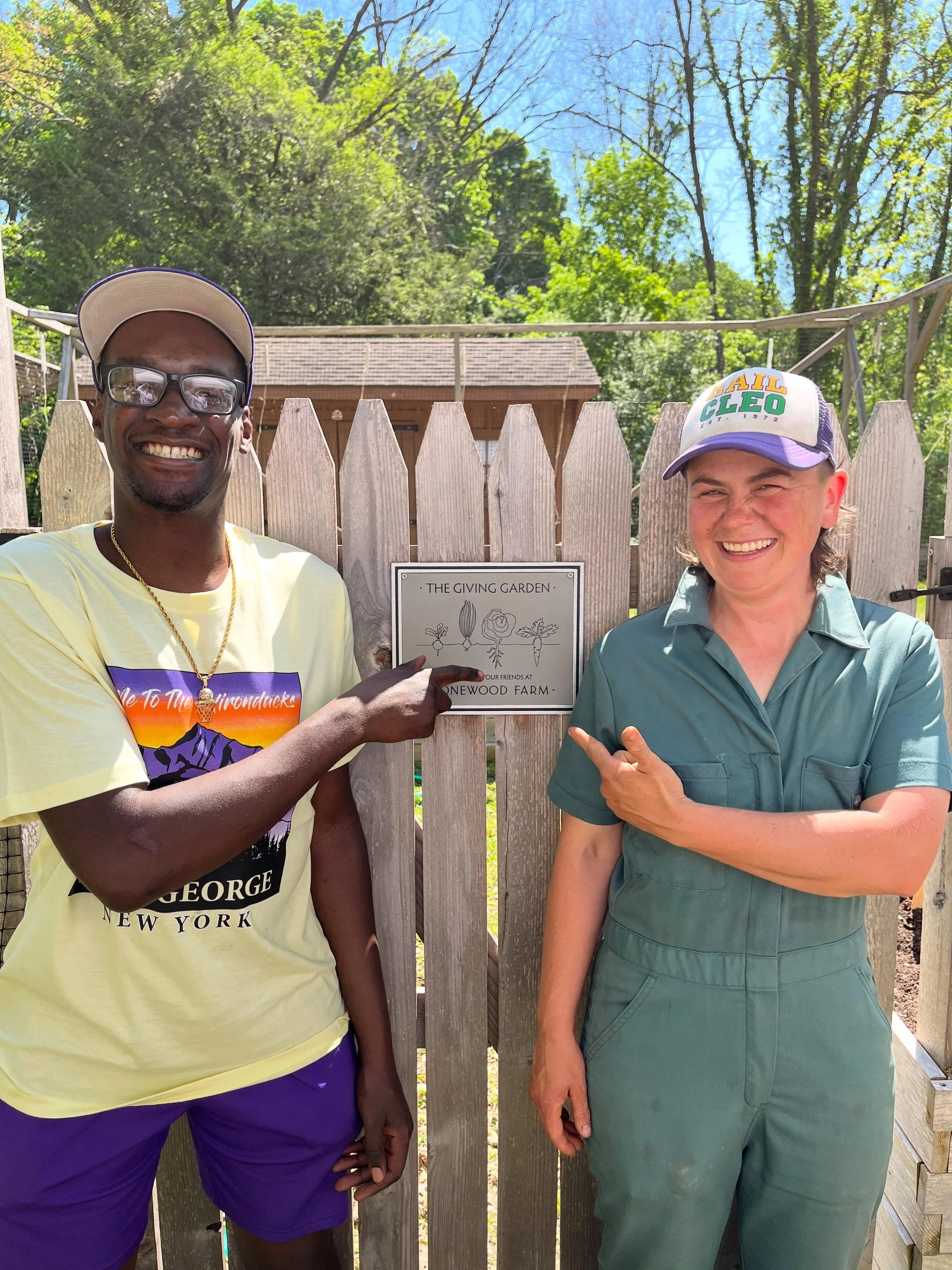 One of our favorite days of the year at Stonewood Farm is our annual planting day at the Giving Garden at Cardinal Hayes Home for Children.

It was an especially hot day this year, so we came prepared with plenty of icy drinks and extra shade, but th