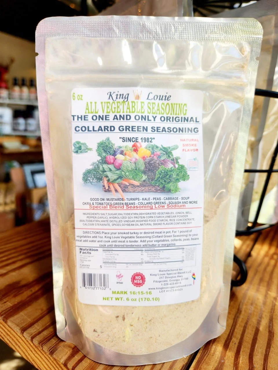 King Louie All Vegetable Seasoning — The Station 31072